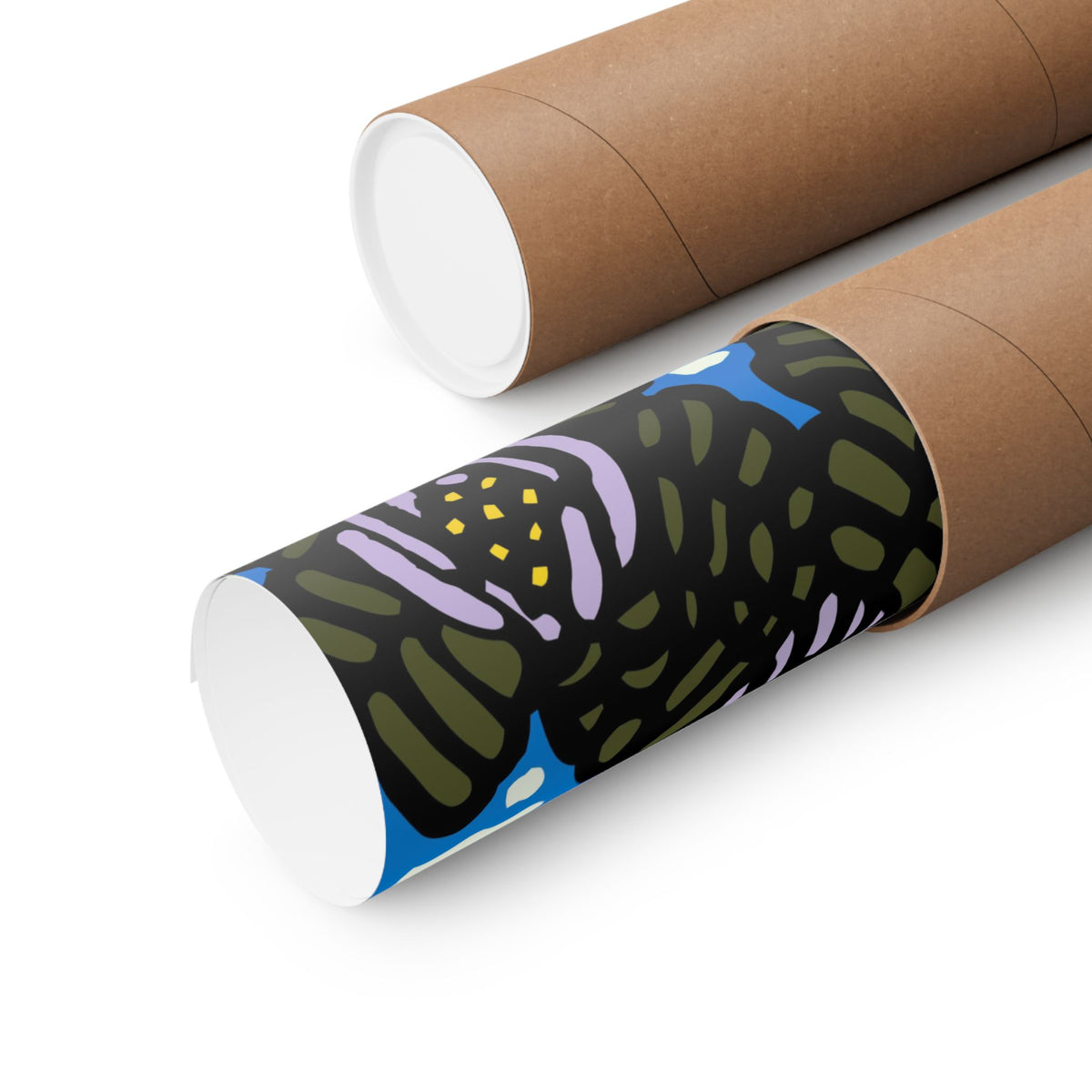 The Sri Lankan water lilies meets the Australian wattle Matte Poster Horizontal (Large)