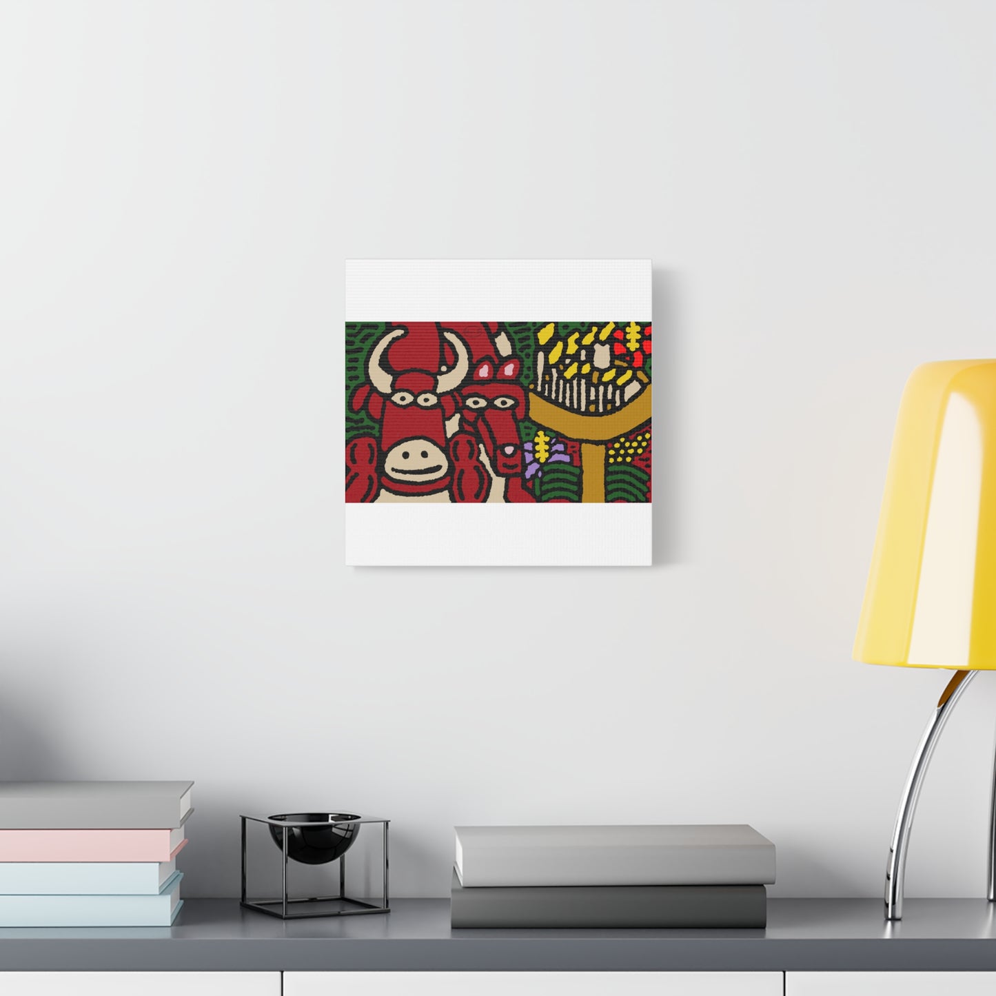 Going blessed by light together Canvas (Small)