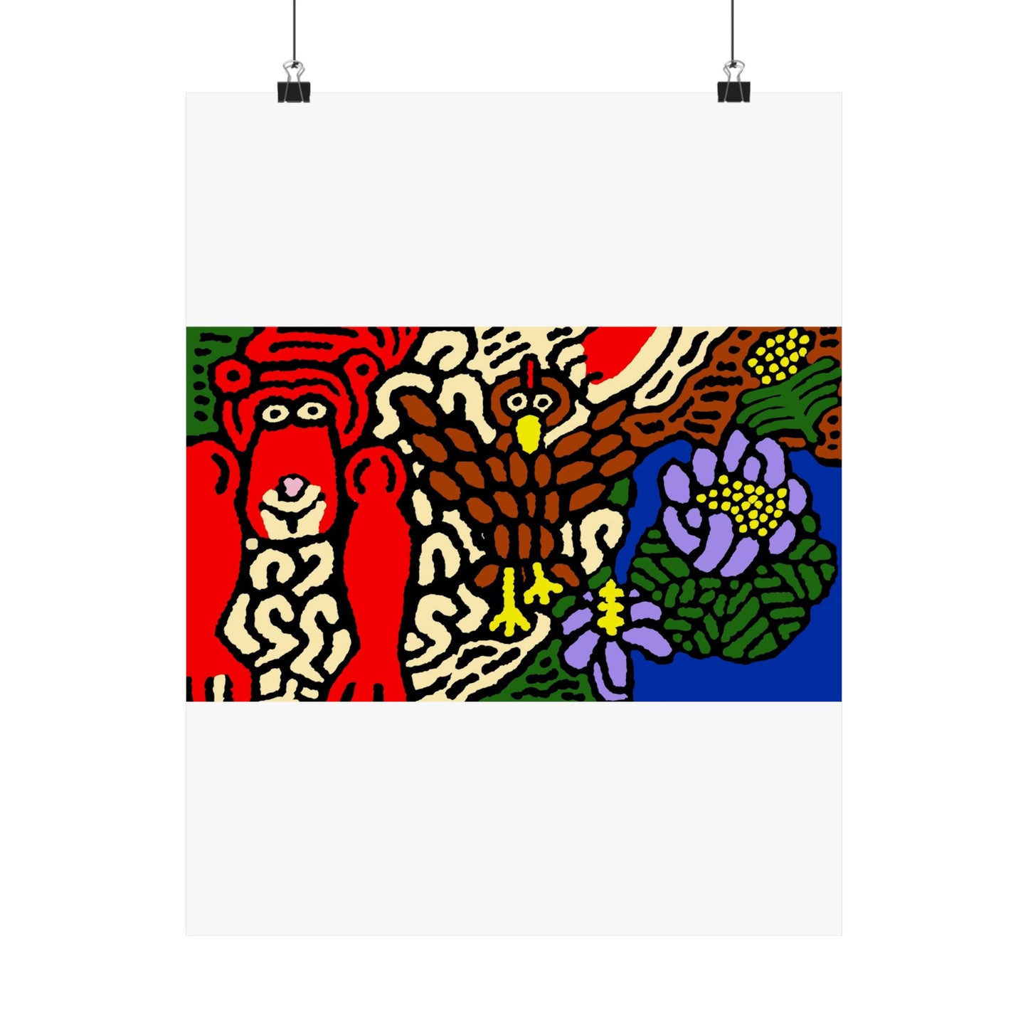Friendly competition Matte Poster Vertical (Small)