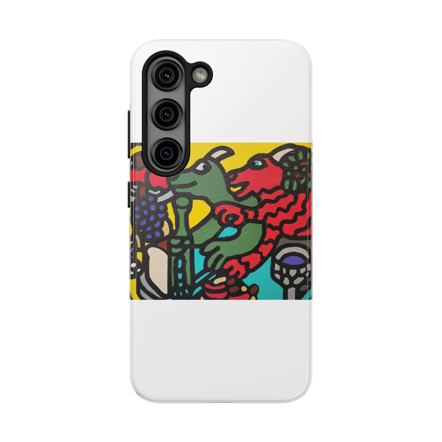 Enjoying our companionship Tough Phone Case