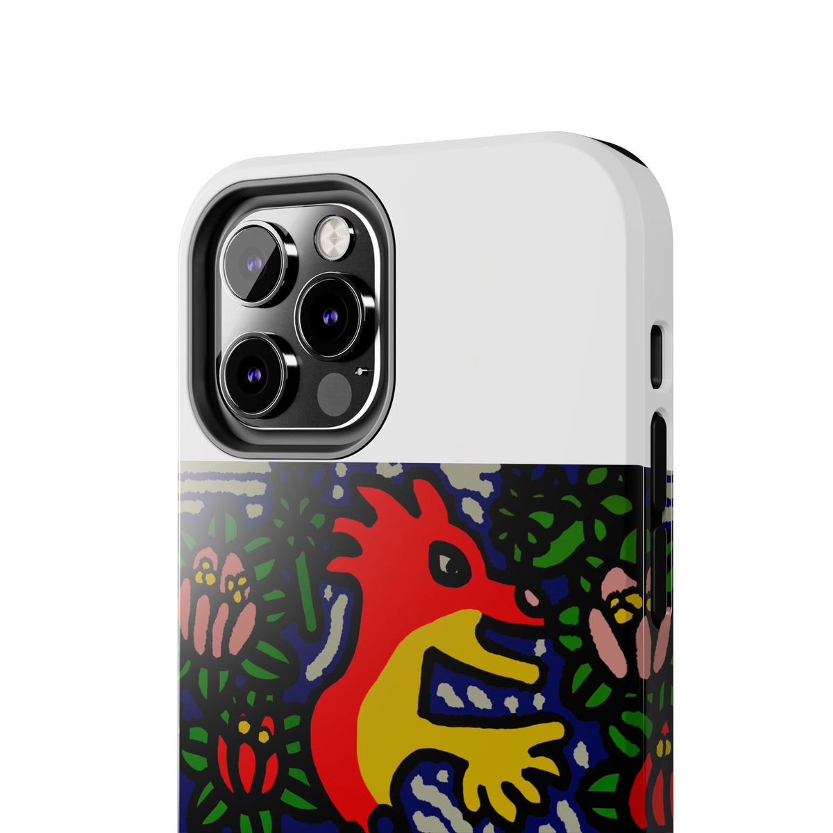 Breaking through the surface of a lotus pond Tough Phone Case