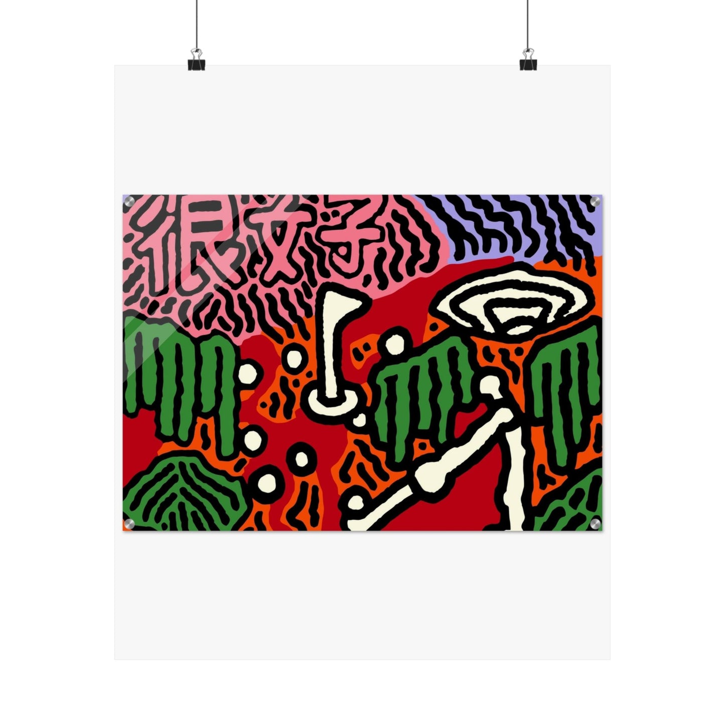 Scoring goals throughout life Matte Poster Vertical (Large)