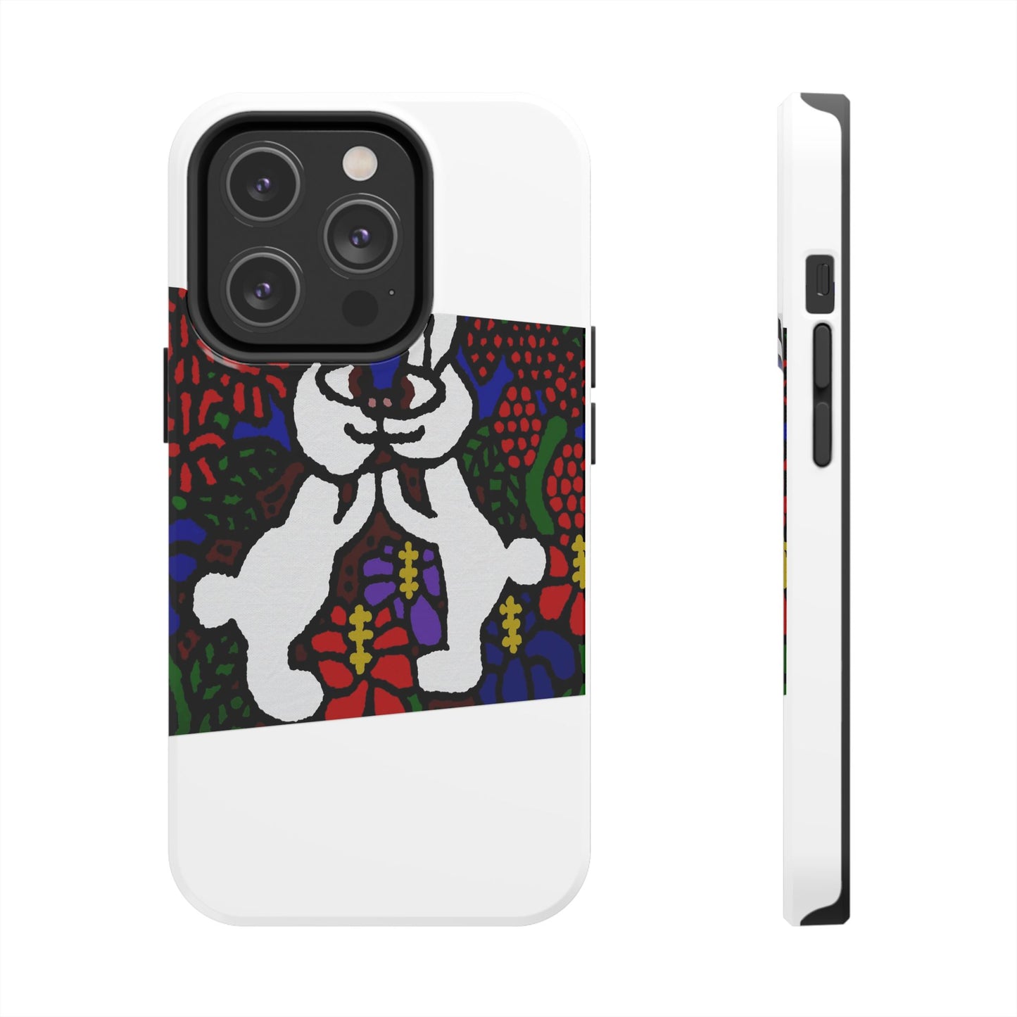 Bunnies in love Tough Phone Case