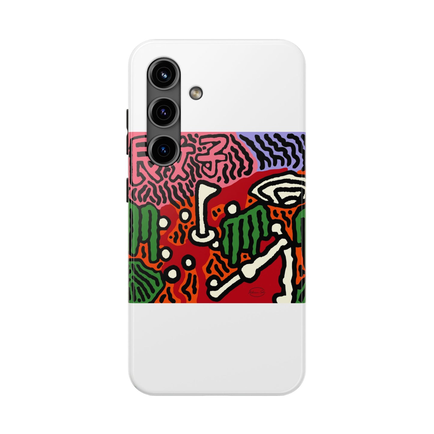Hitting holes in one throughout life Tough Phone Case