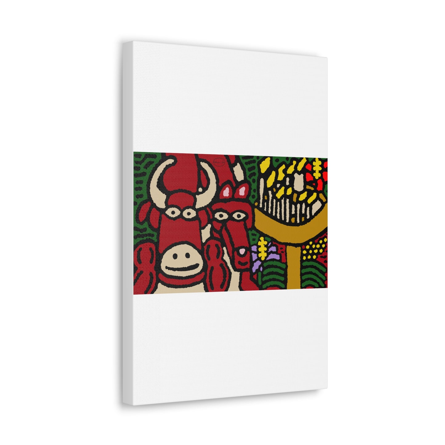 Going blessed by light together Canvas (Small)