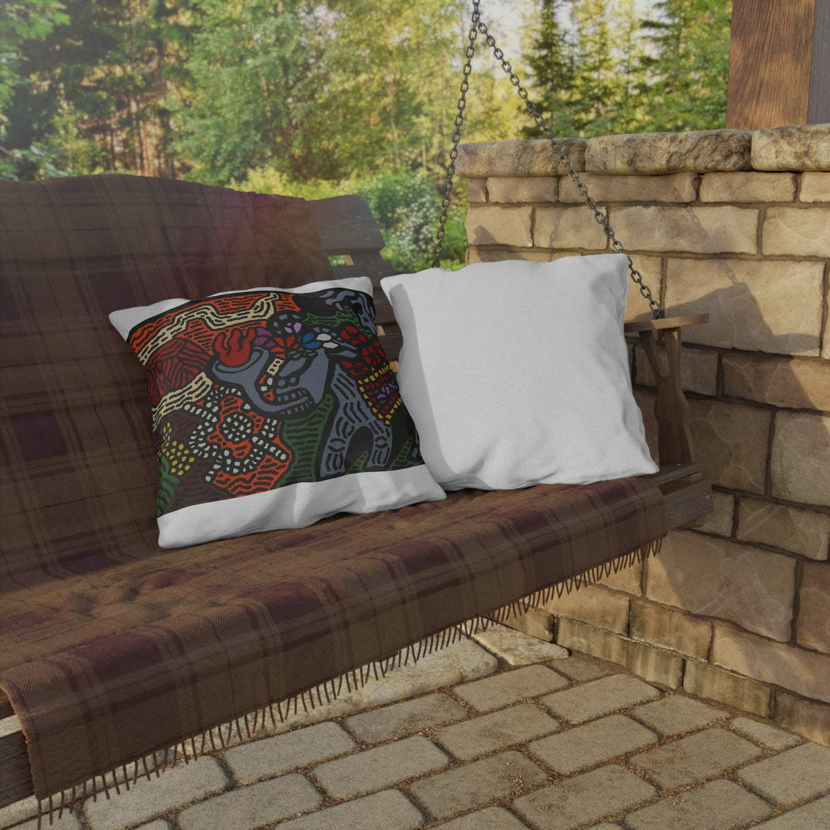 The end of an amazing long life journey — Outdoor Pillow