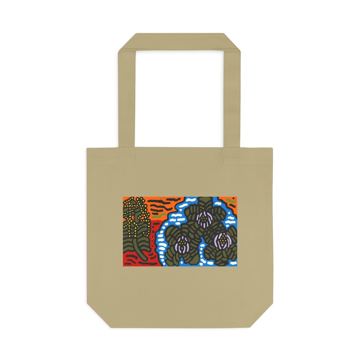 The Sri Lankan water lilies meets the Australian wattle Classic Tote Bag