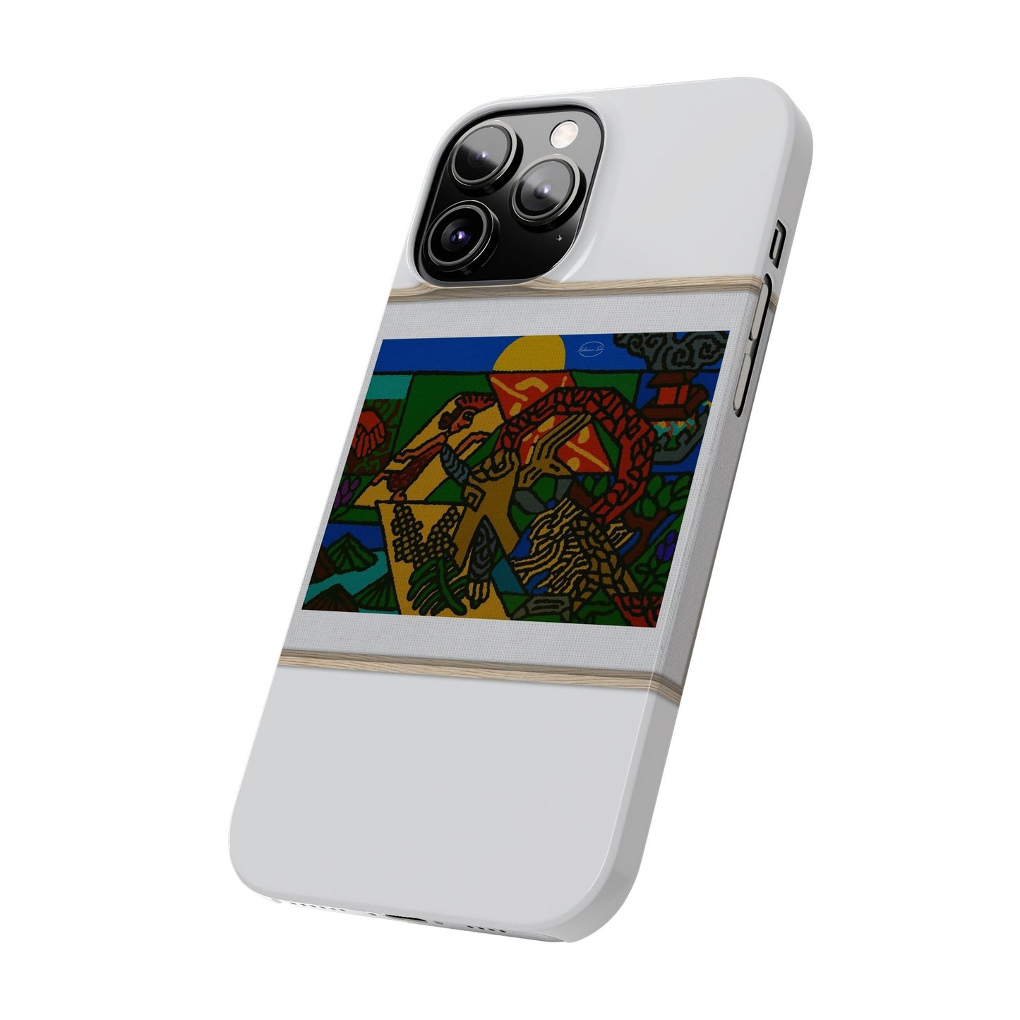 Drawing your own destiny Slim Phone Case