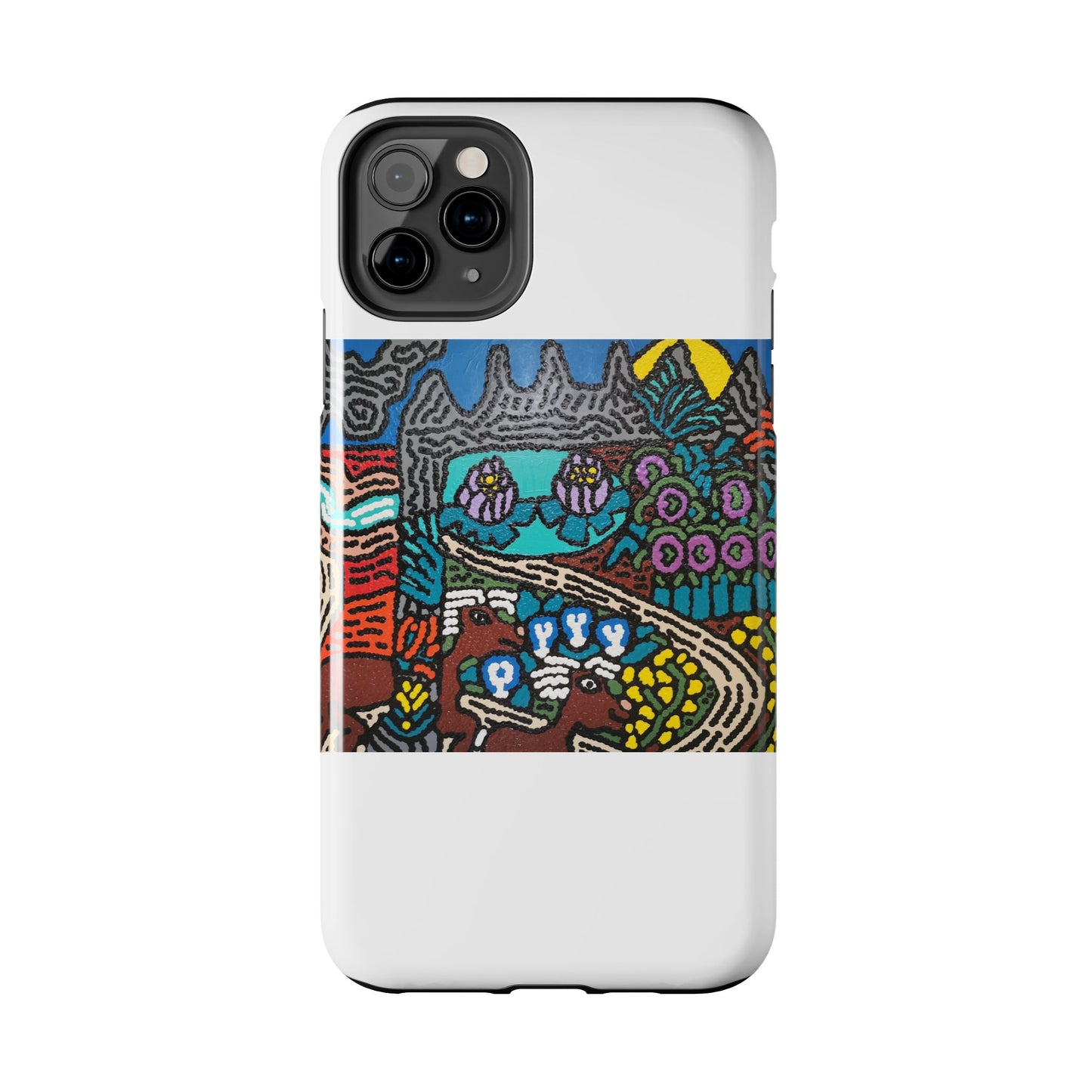 Going to the valley of hope and prosperity Tough Phone Case