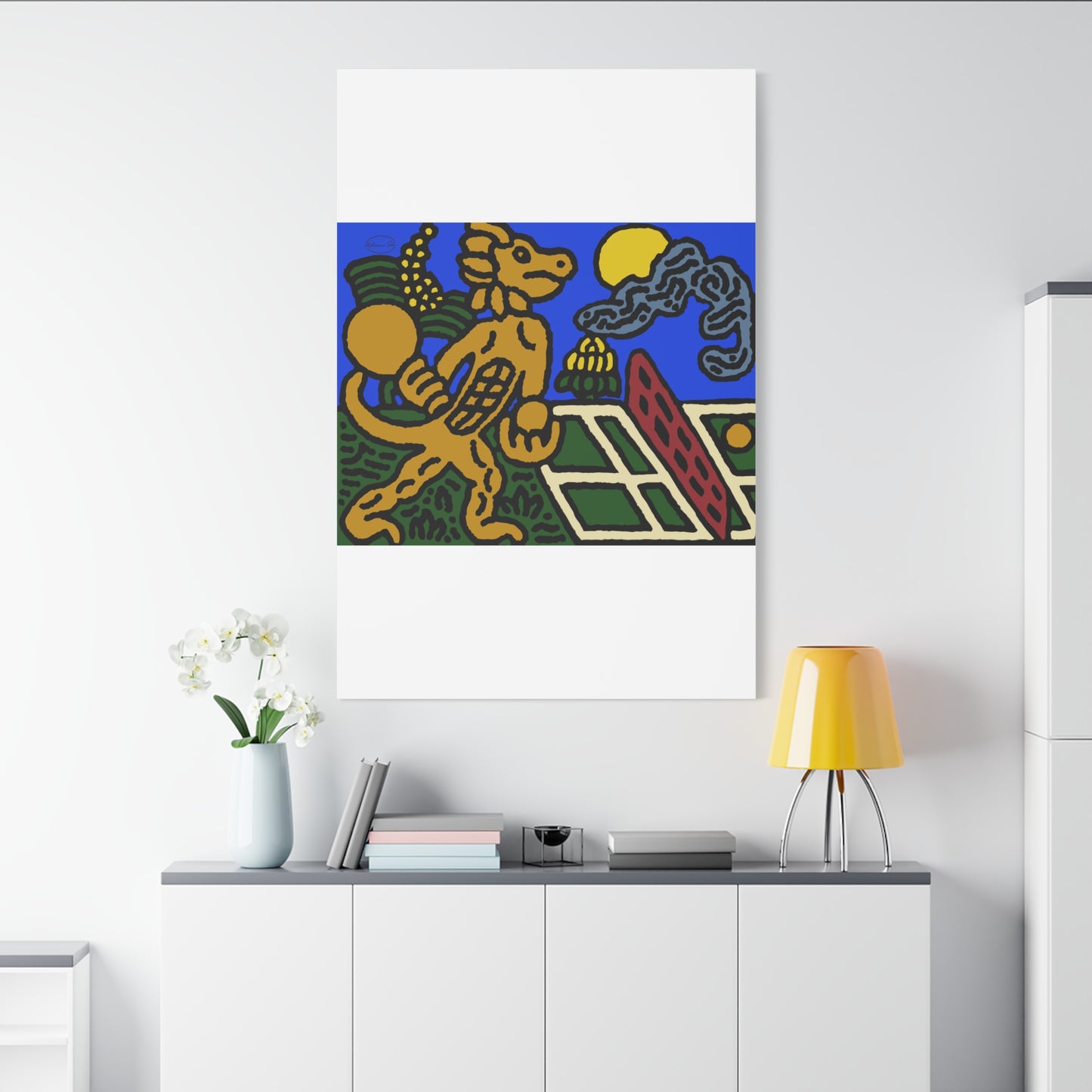 Ready for making big serves in life Canvas (Small)