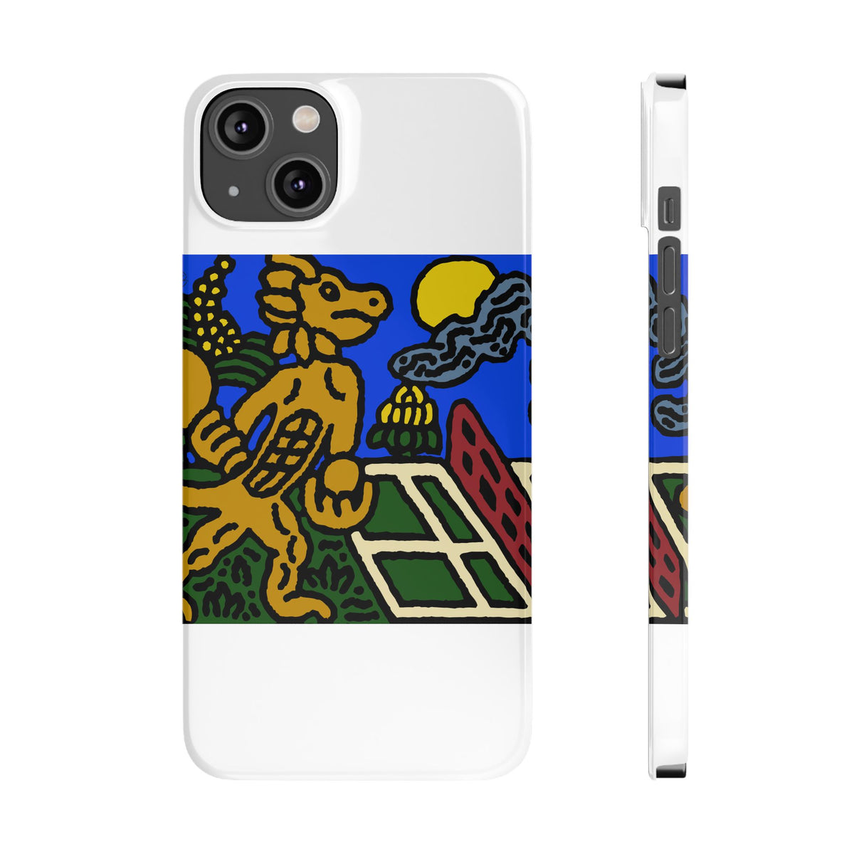 Ready for making big serves in life Slim Phone Case