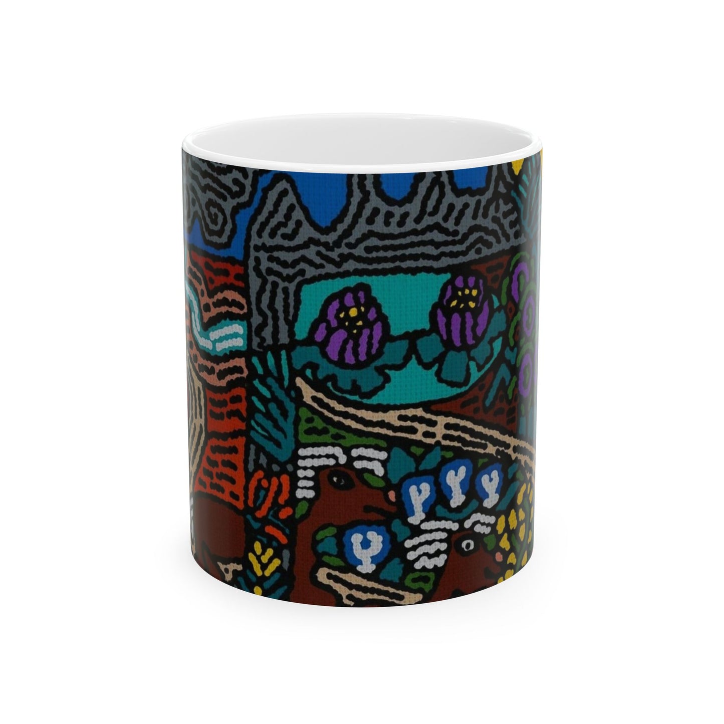 Road to a Sanctuary and Oasis Ceramic Mug