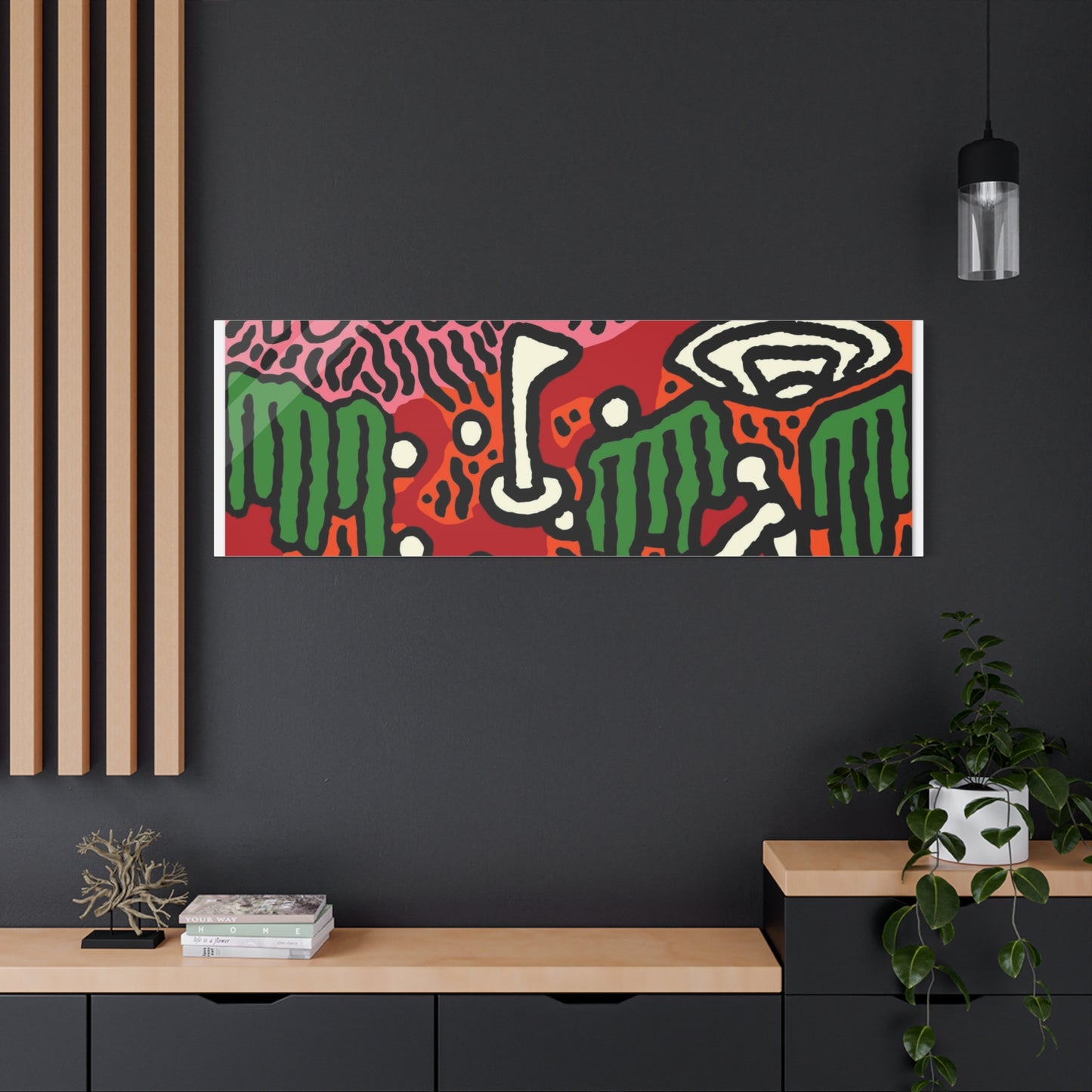 Scoring goals throughout life Canvas (Small)
