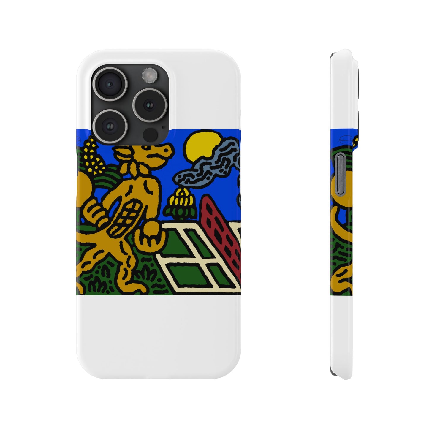 Ready for making big serves in life Slim Phone Case