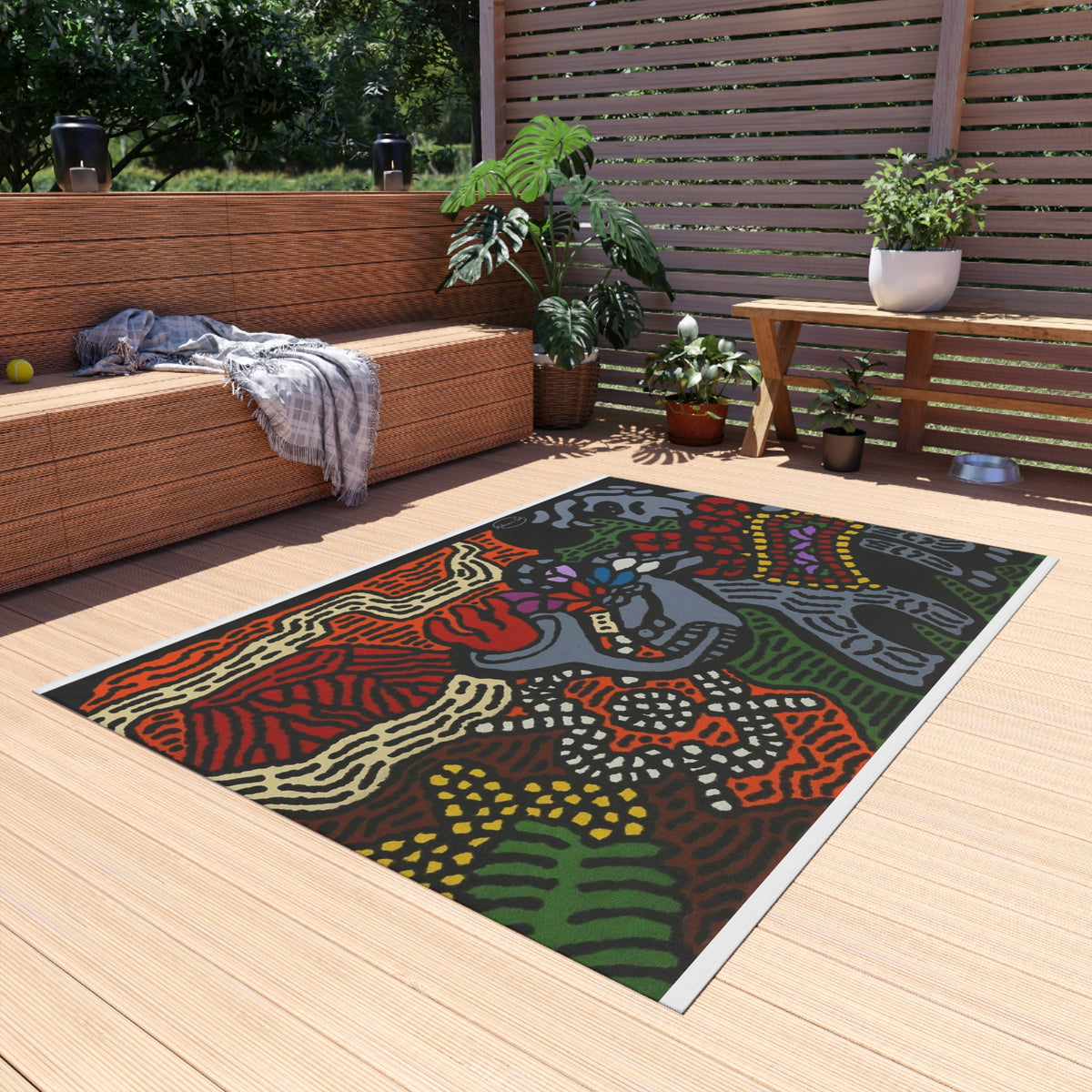 The end of an amazing long life journey — Outdoor Rug