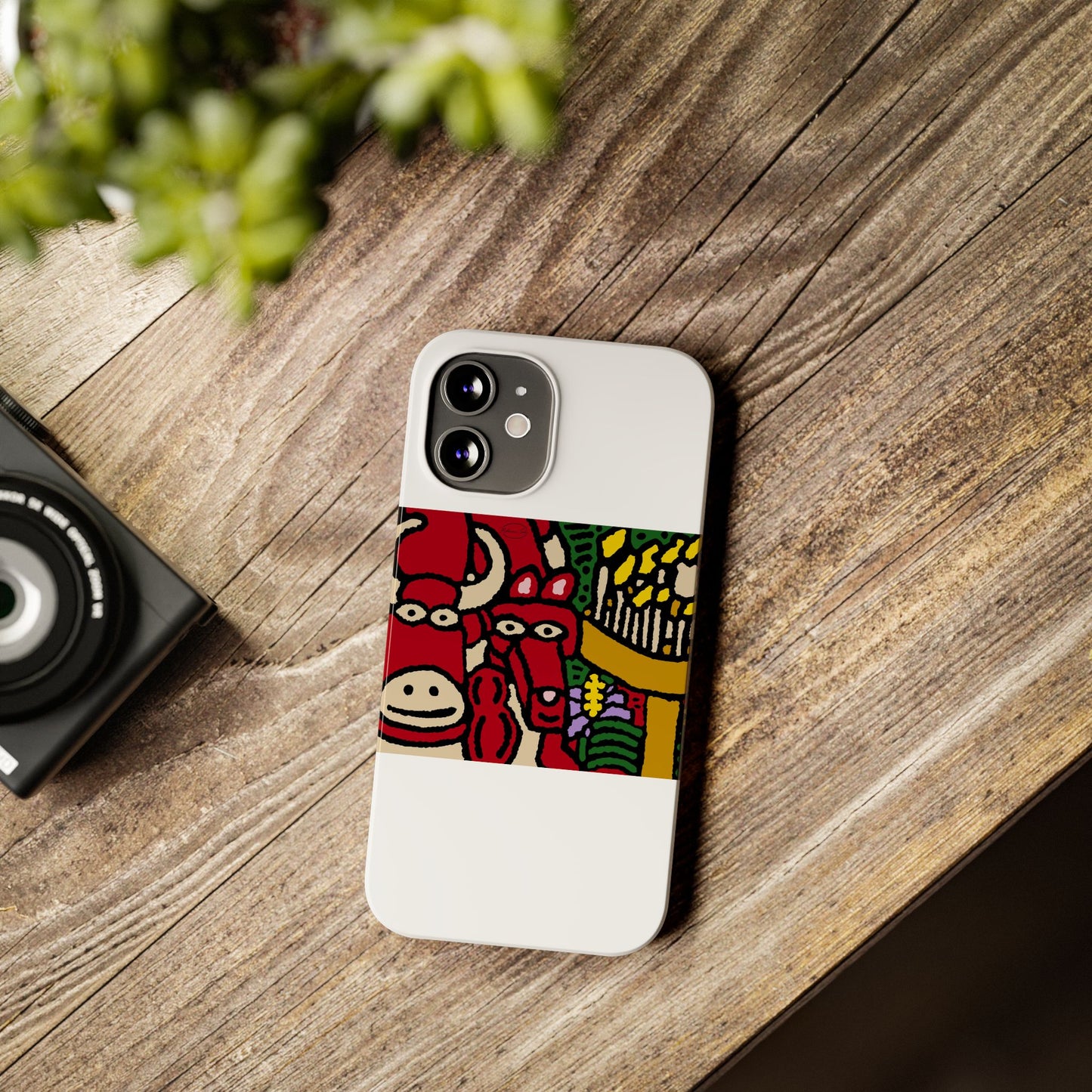 Going blessed by light together Slim Phone Case