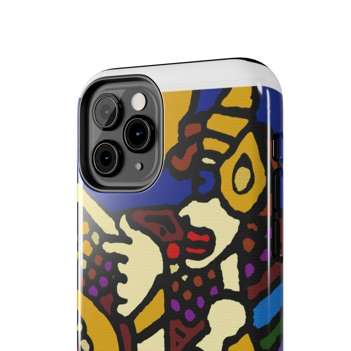 The golden snake being blessed by the fairy Tough Phone Case