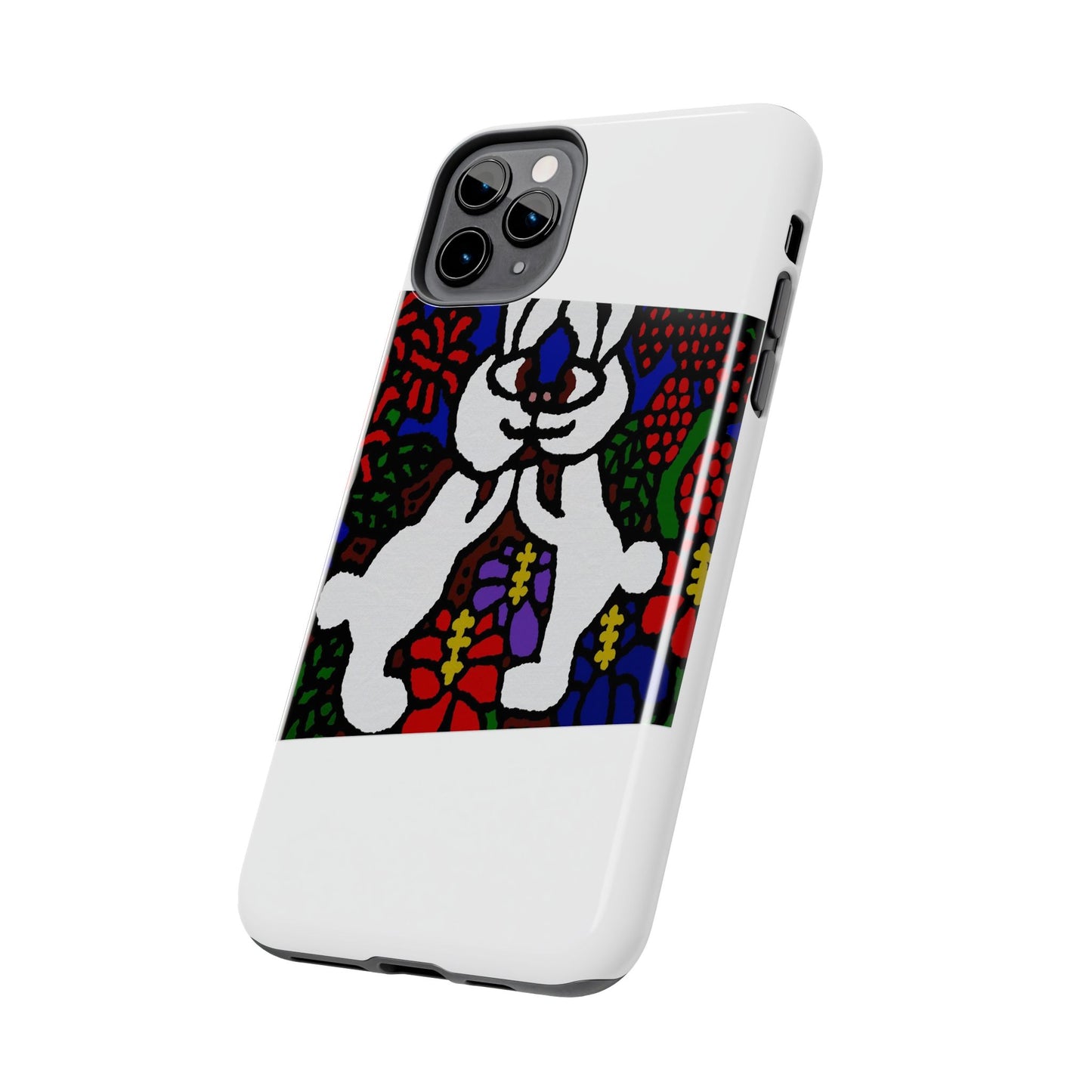 Bunnies in love Tough Phone Case
