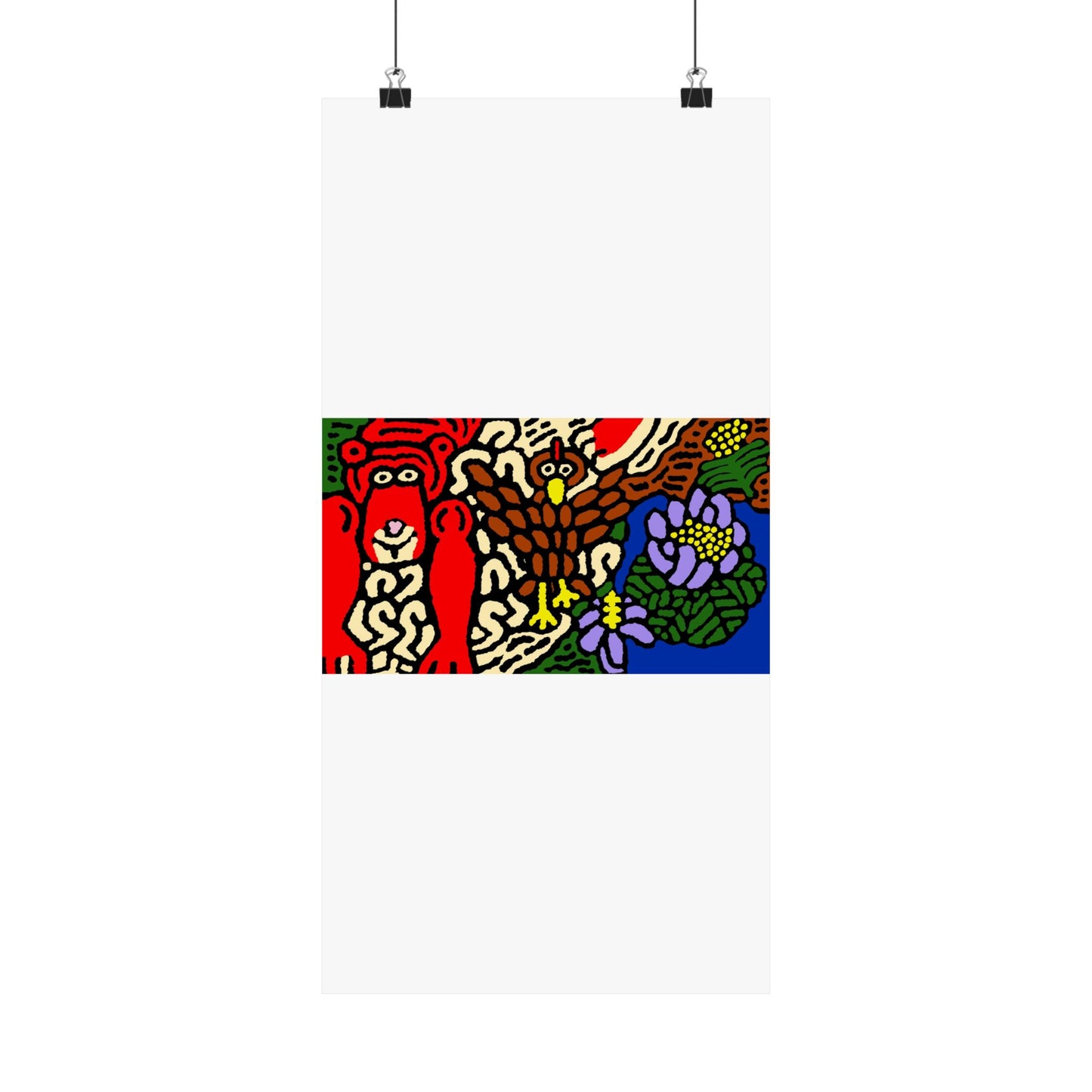 Friendly competition Matte Poster Vertical (Large)