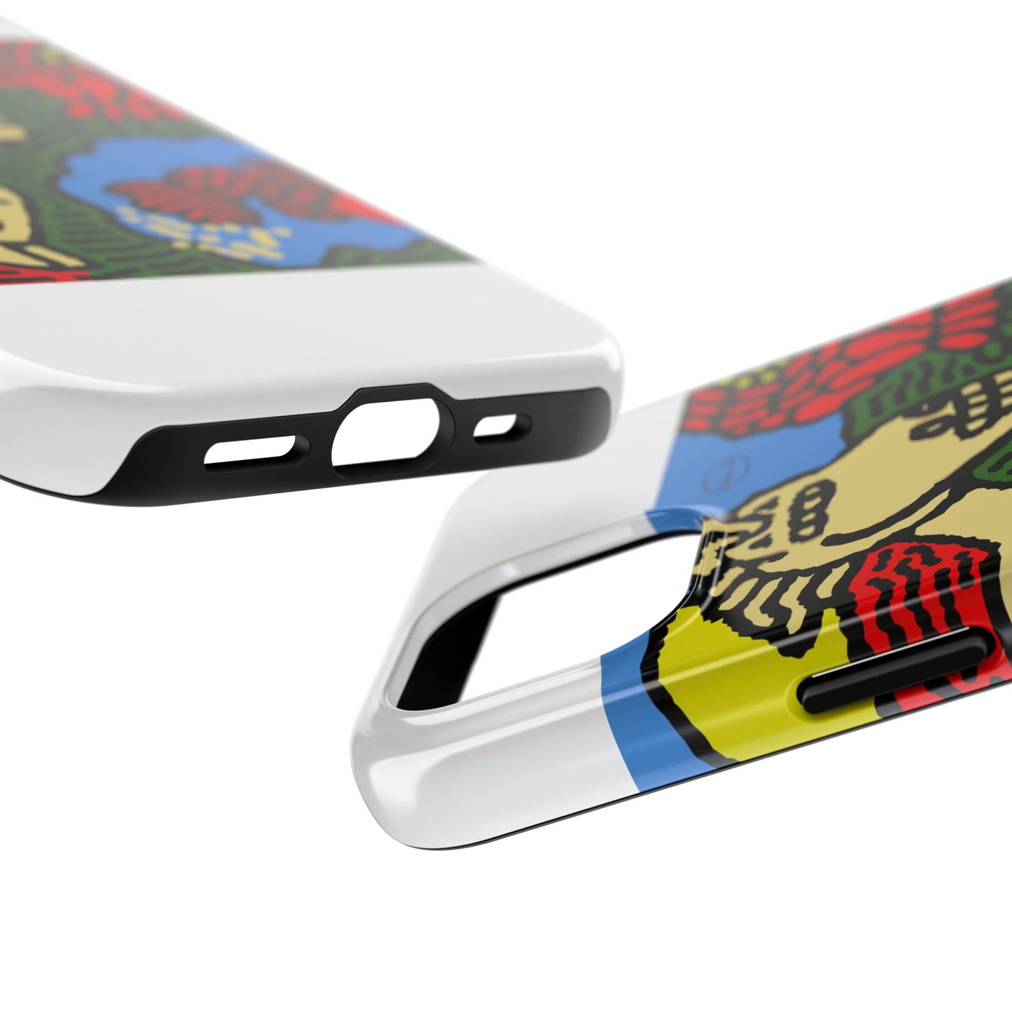 Galloping carefree through life Tough Phone Case