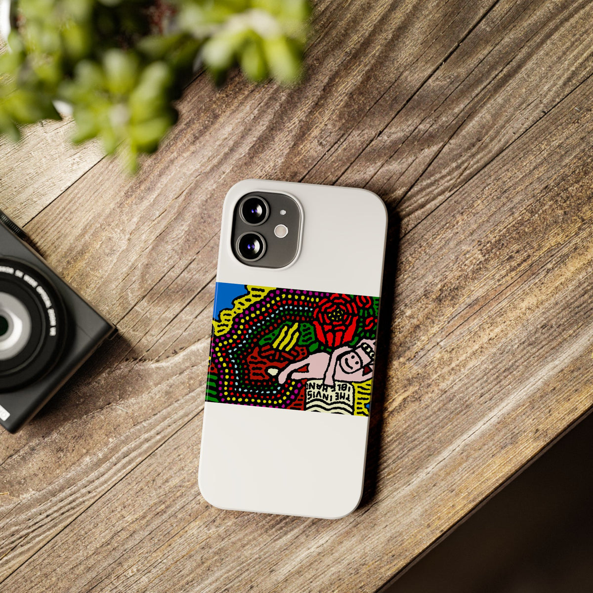 Enjoying our companionship Slim Phone Case