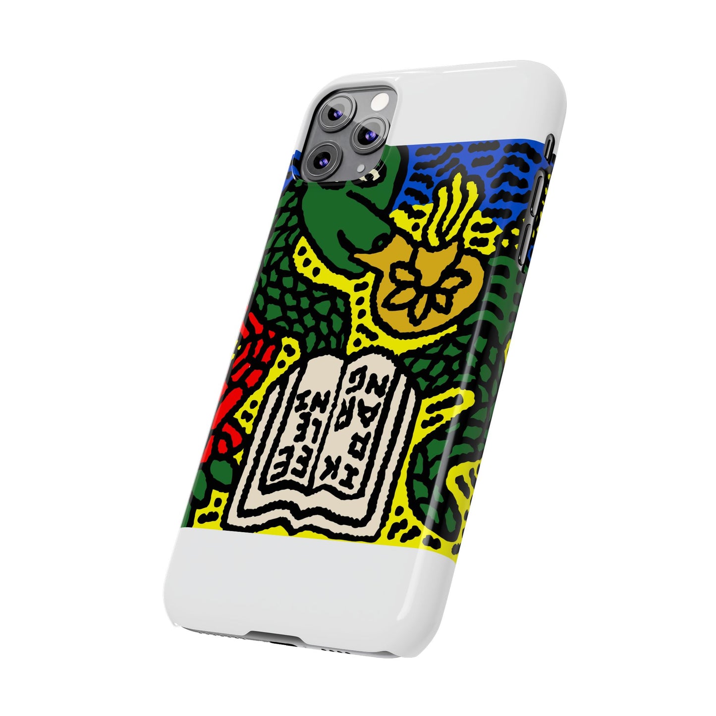 Shining a light on knowledge Slim Phone Case