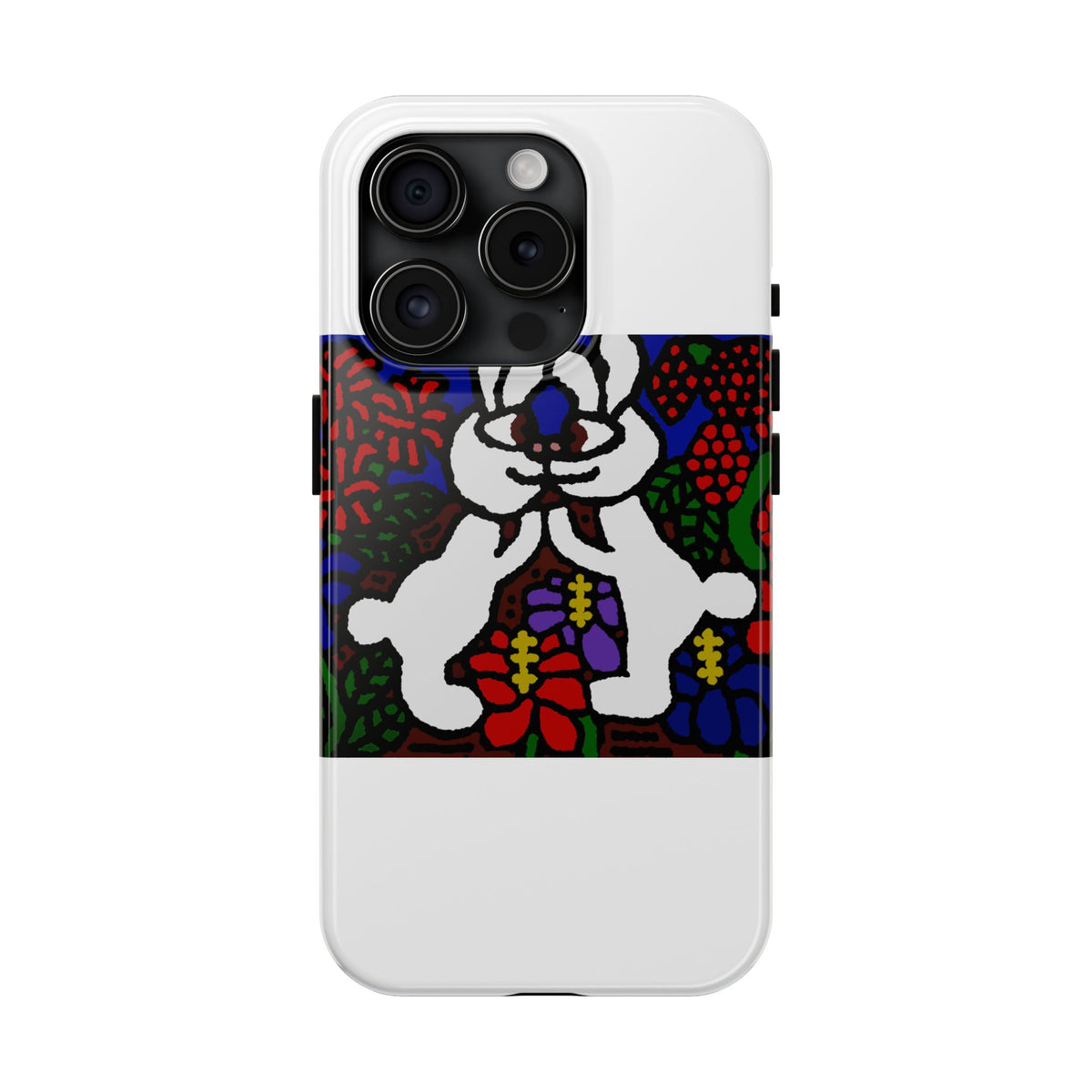 Bunnies in love Tough Phone Case