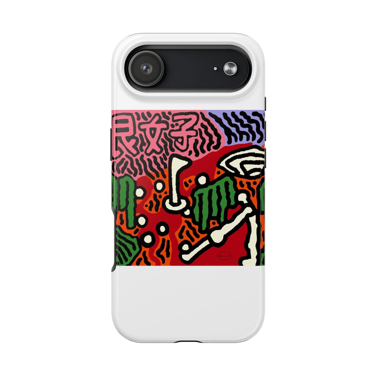 Hitting holes in one throughout life Tough Phone Case