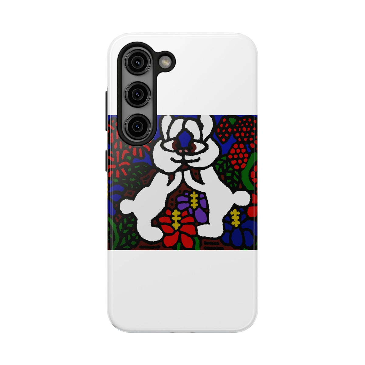 Bunnies in love Tough Phone Case