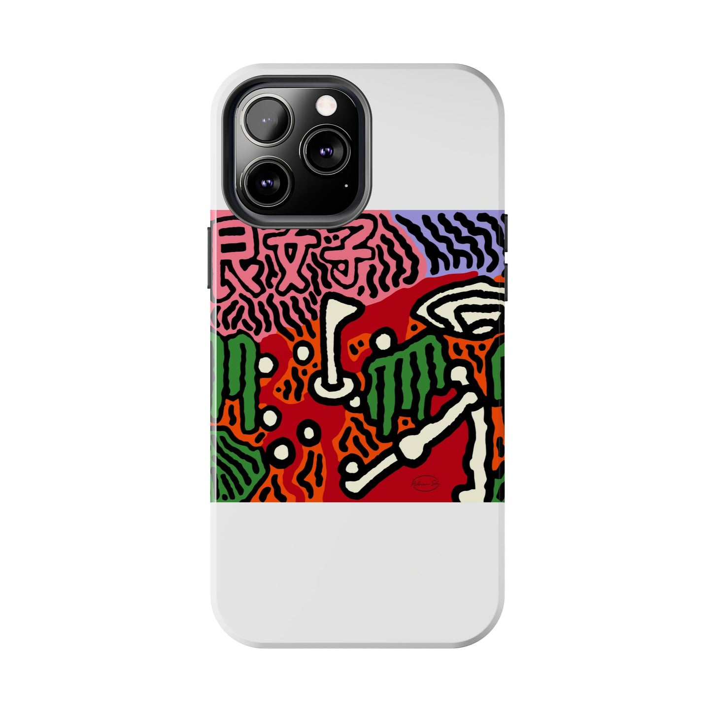 Hitting holes in one throughout life Tough Phone Case