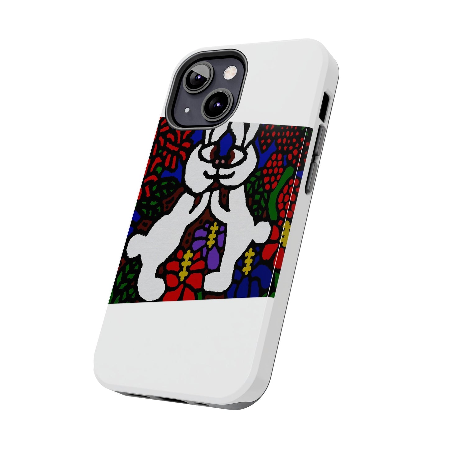 Bunnies in love Tough Phone Case