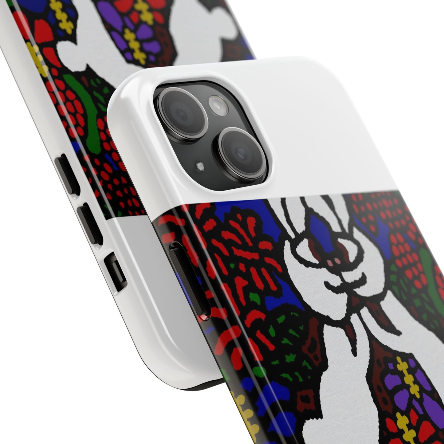 Bunnies in love Tough Phone Case