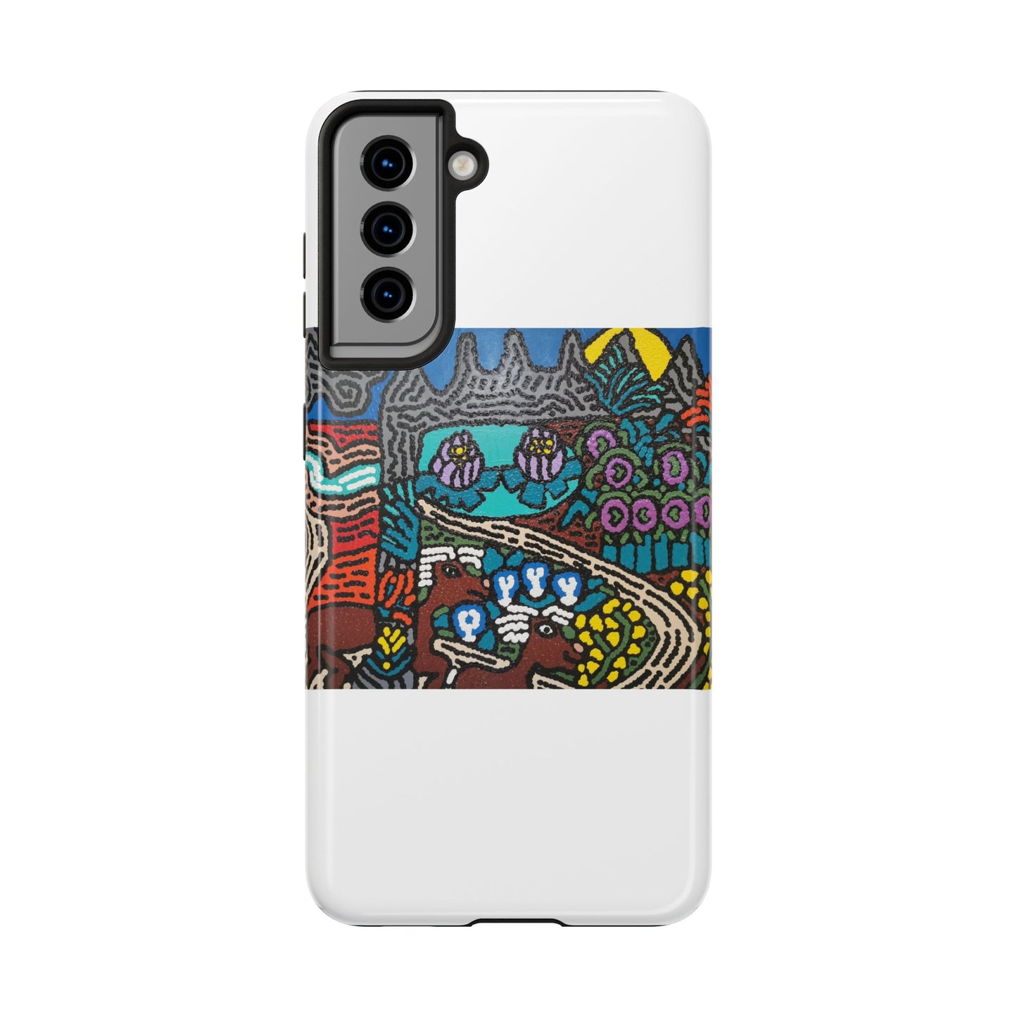 Going to the valley of hope and prosperity Tough Phone Case