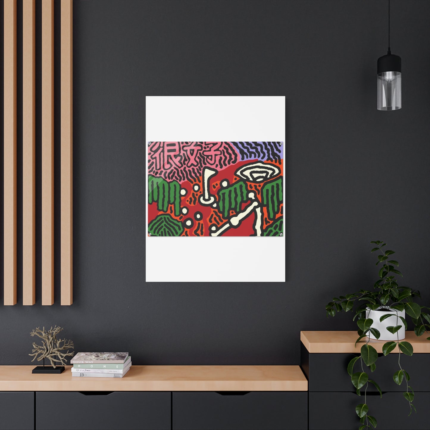 Scoring goals throughout life Canvas (Large)