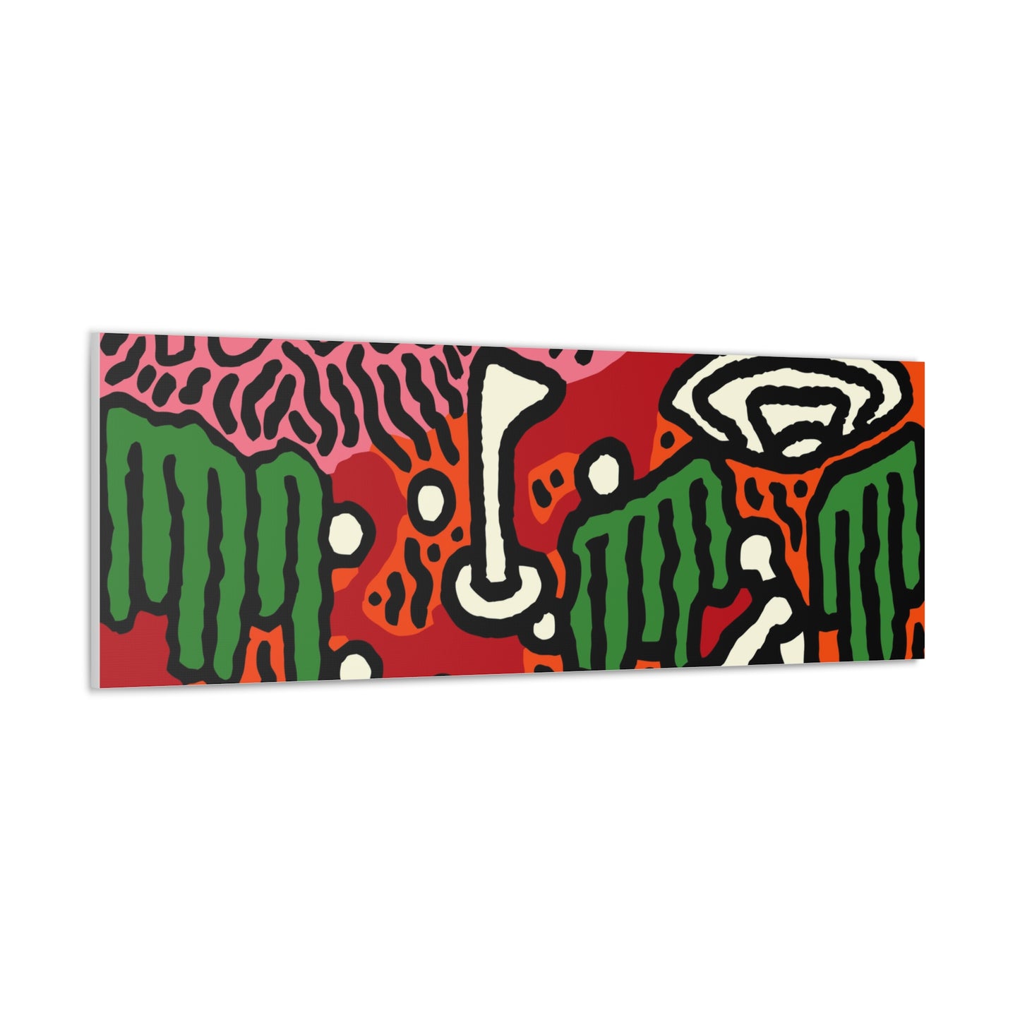 Hitting holes in one throughout life Canvas (Large)
