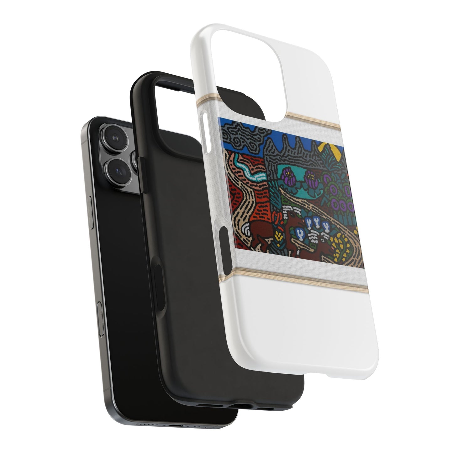 Road to a Sanctuary and Oasis Tough Phone Case