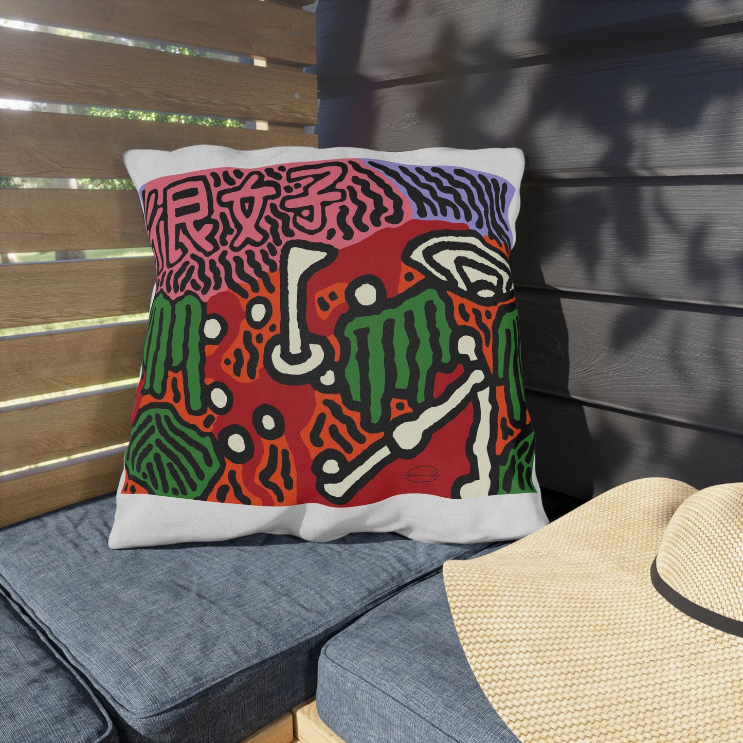 Hitting holes in one throughout life — Outdoor Pillow