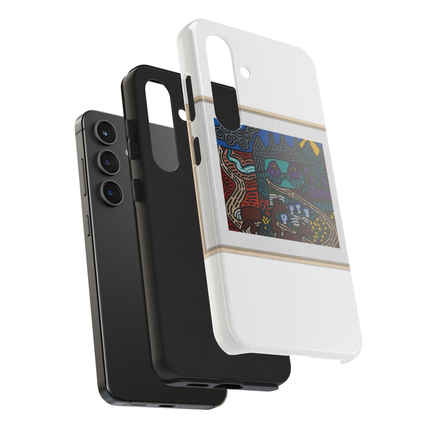Road to a Sanctuary and Oasis Tough Phone Case
