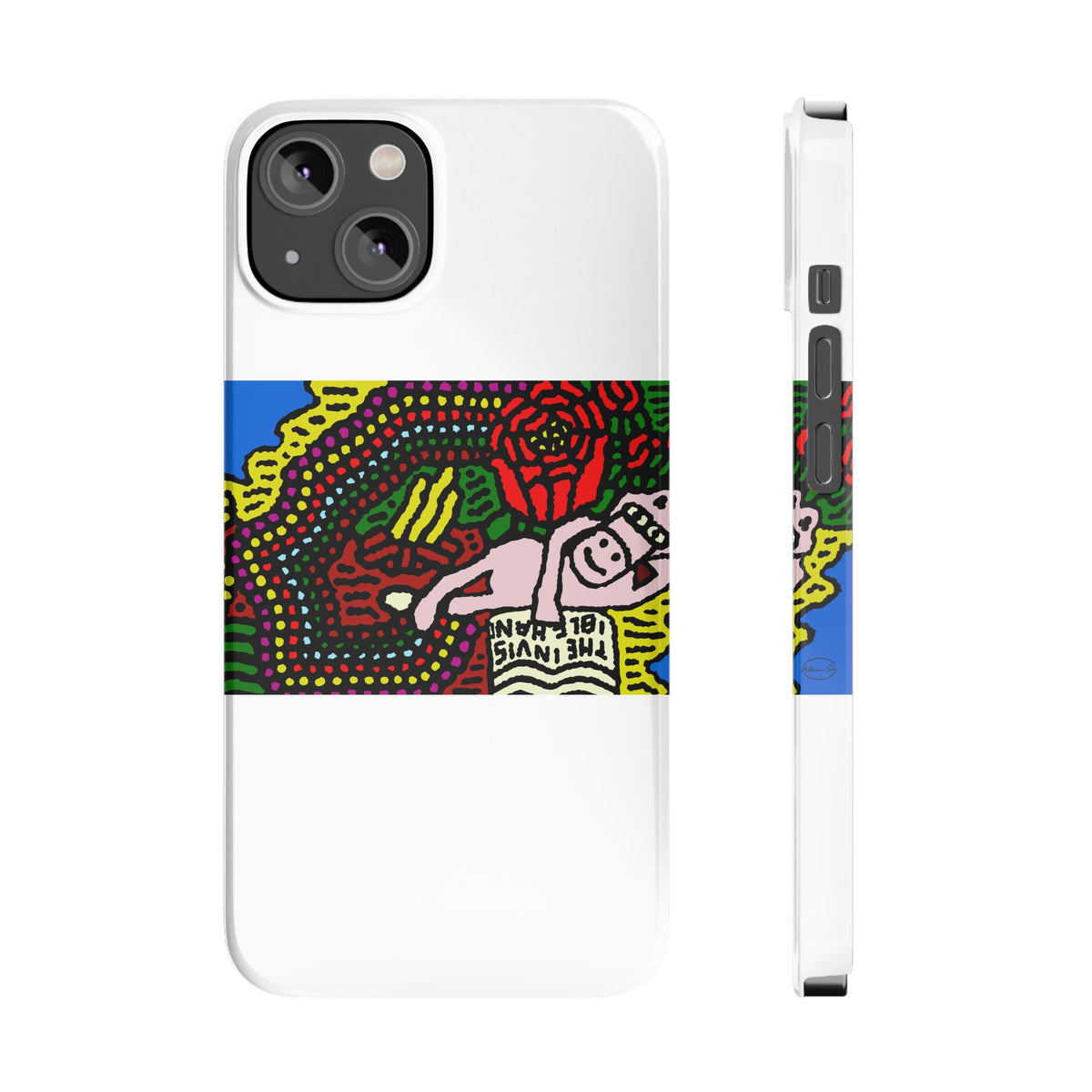 Enjoying our companionship Slim Phone Case