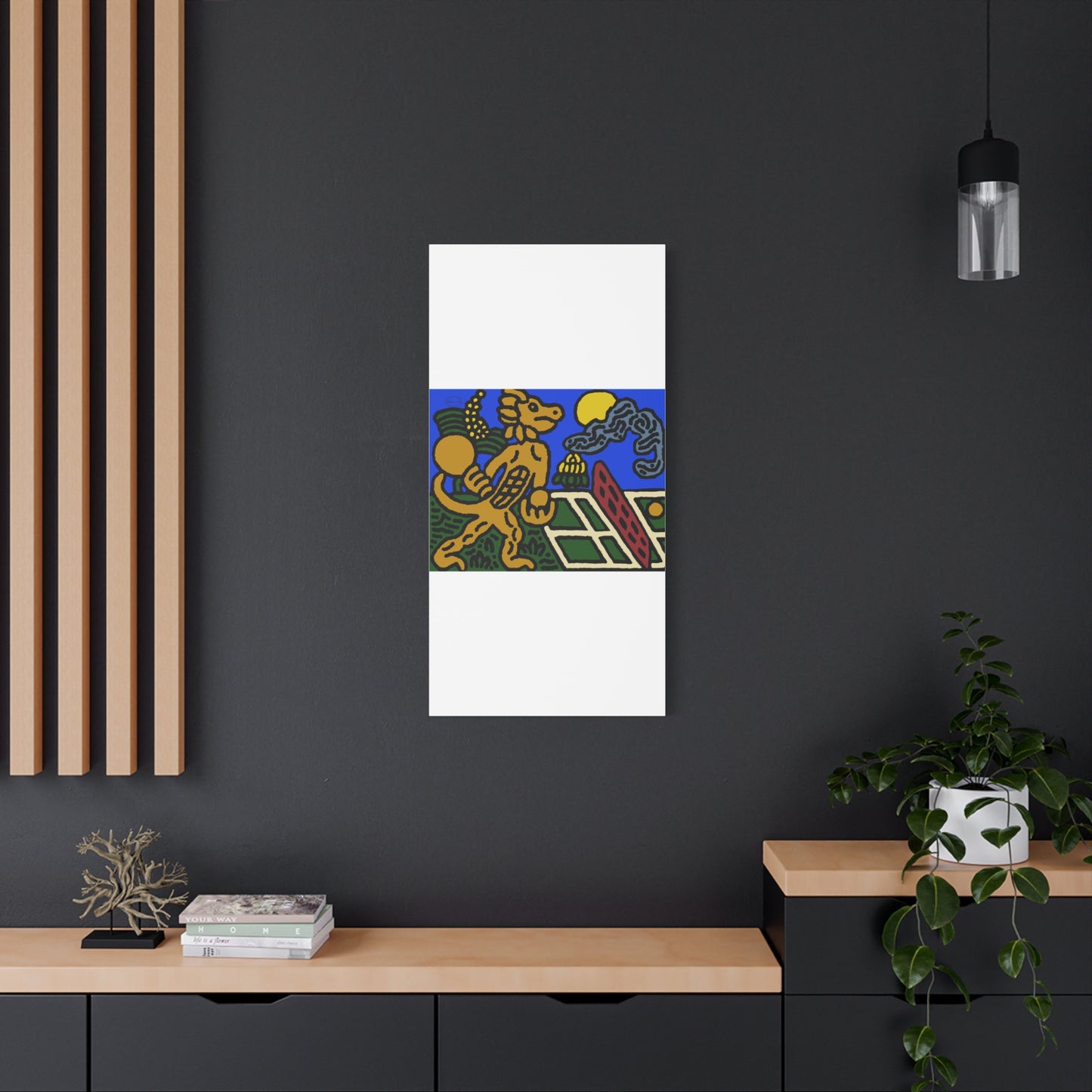 Ready for making big serves in life Canvas (Small)