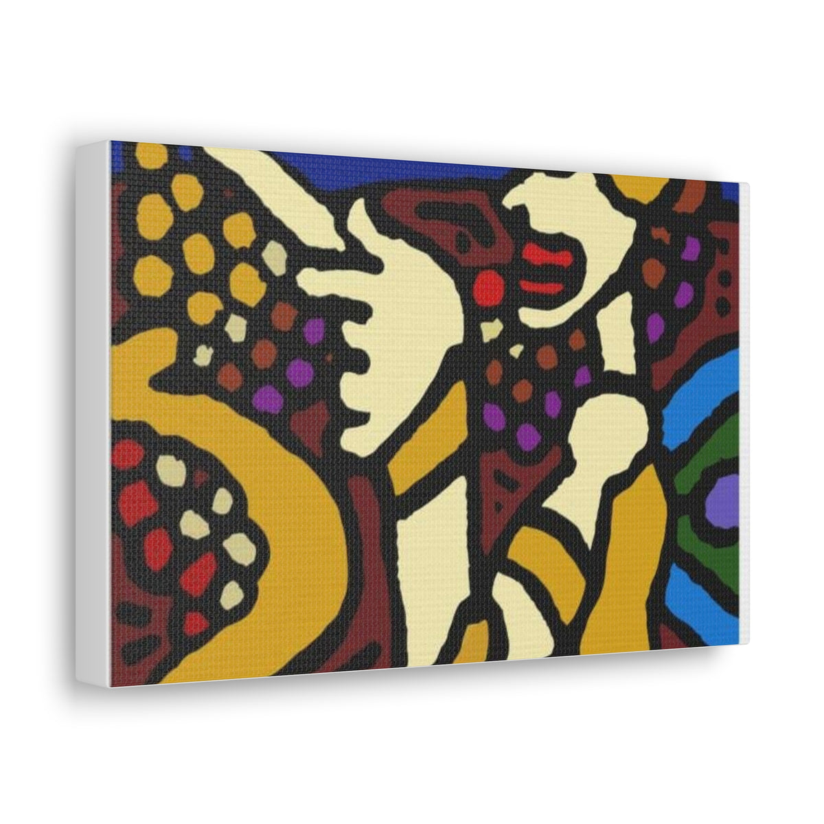 The golden snake being blessed by the fairy Canvas (Small)