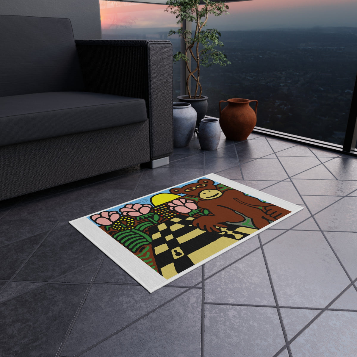 The supreme strategist — Outdoor Rug