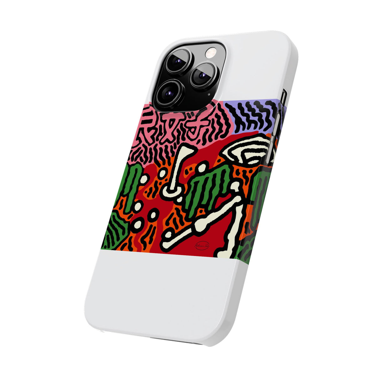 Hitting holes in one throughout life Slim Phone Case