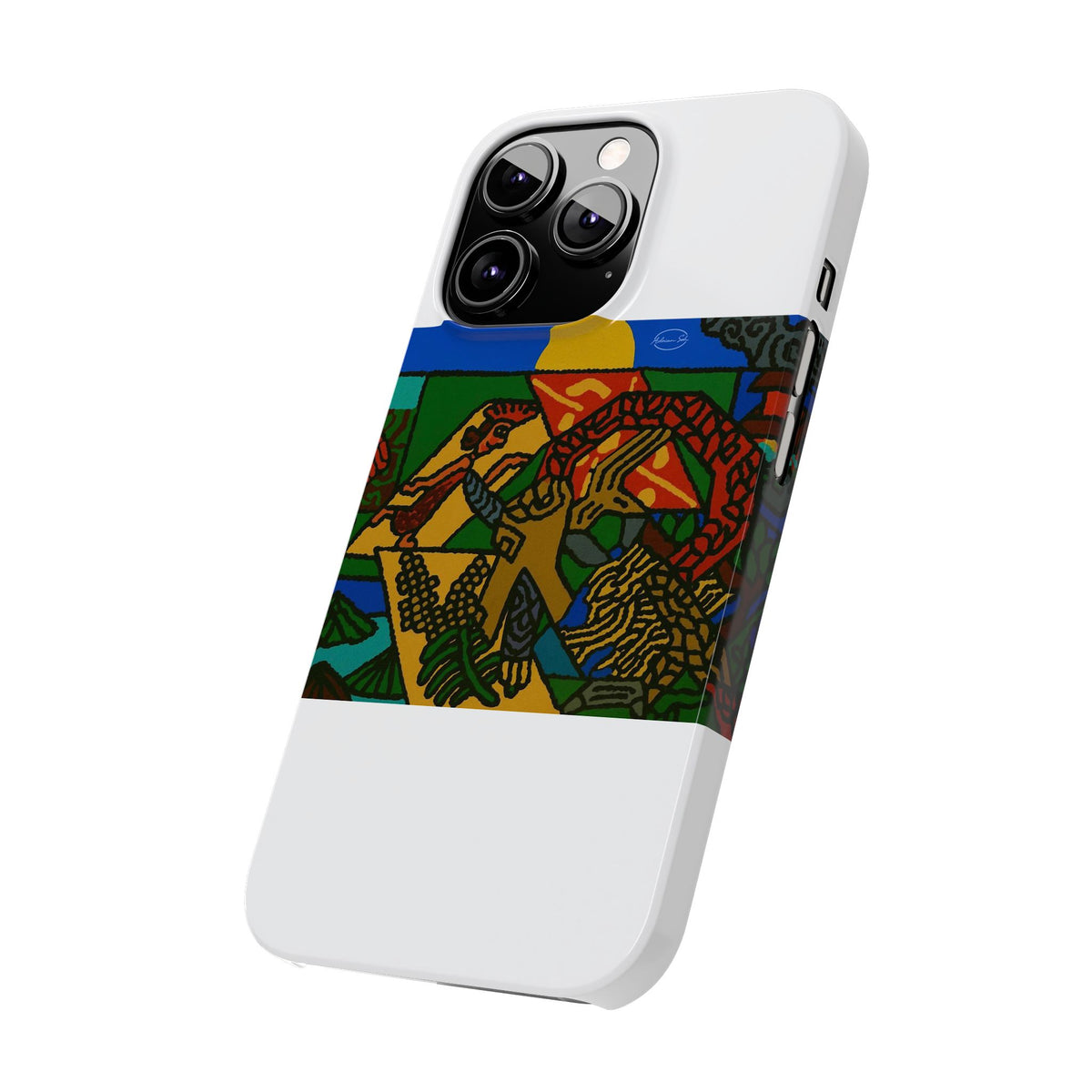 Drawing your own destiny Slim Phone Case