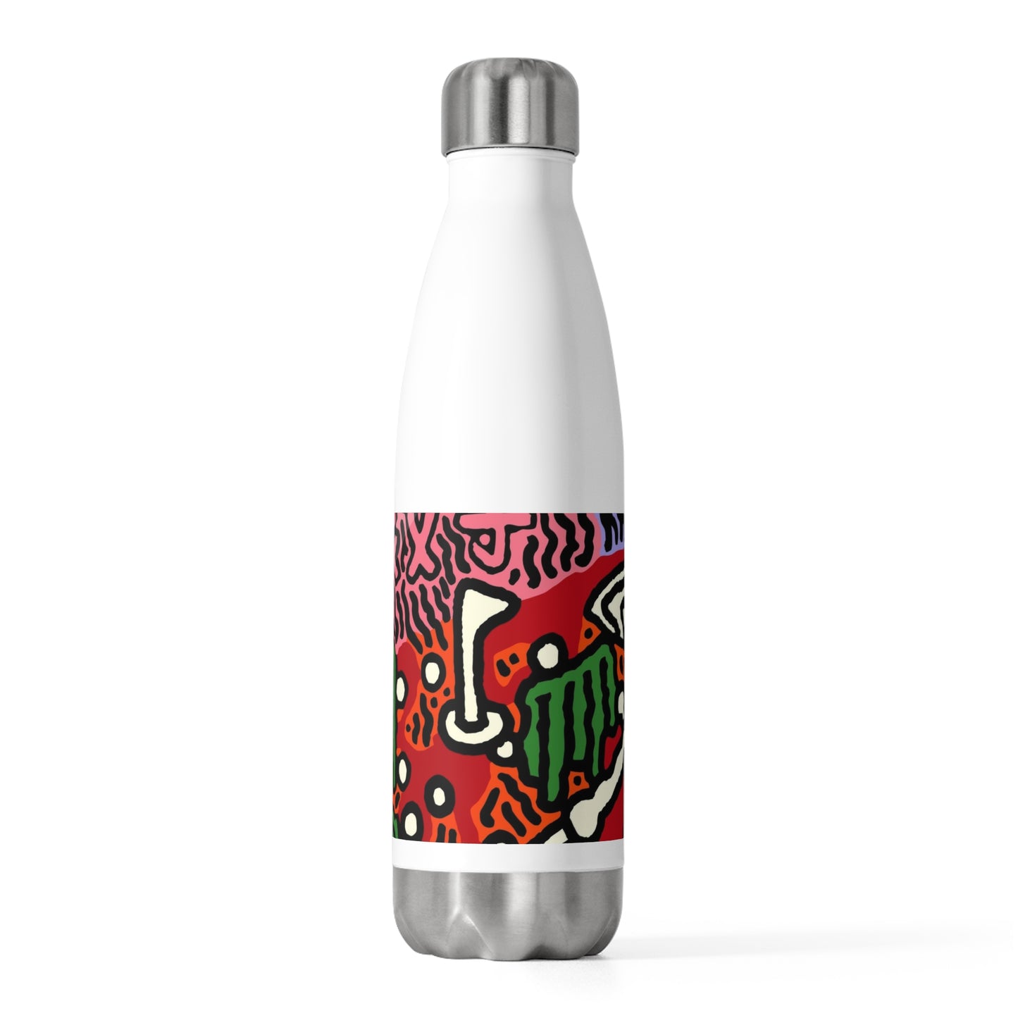 Scoring goals throughout life Stainless Steel Water Bottle