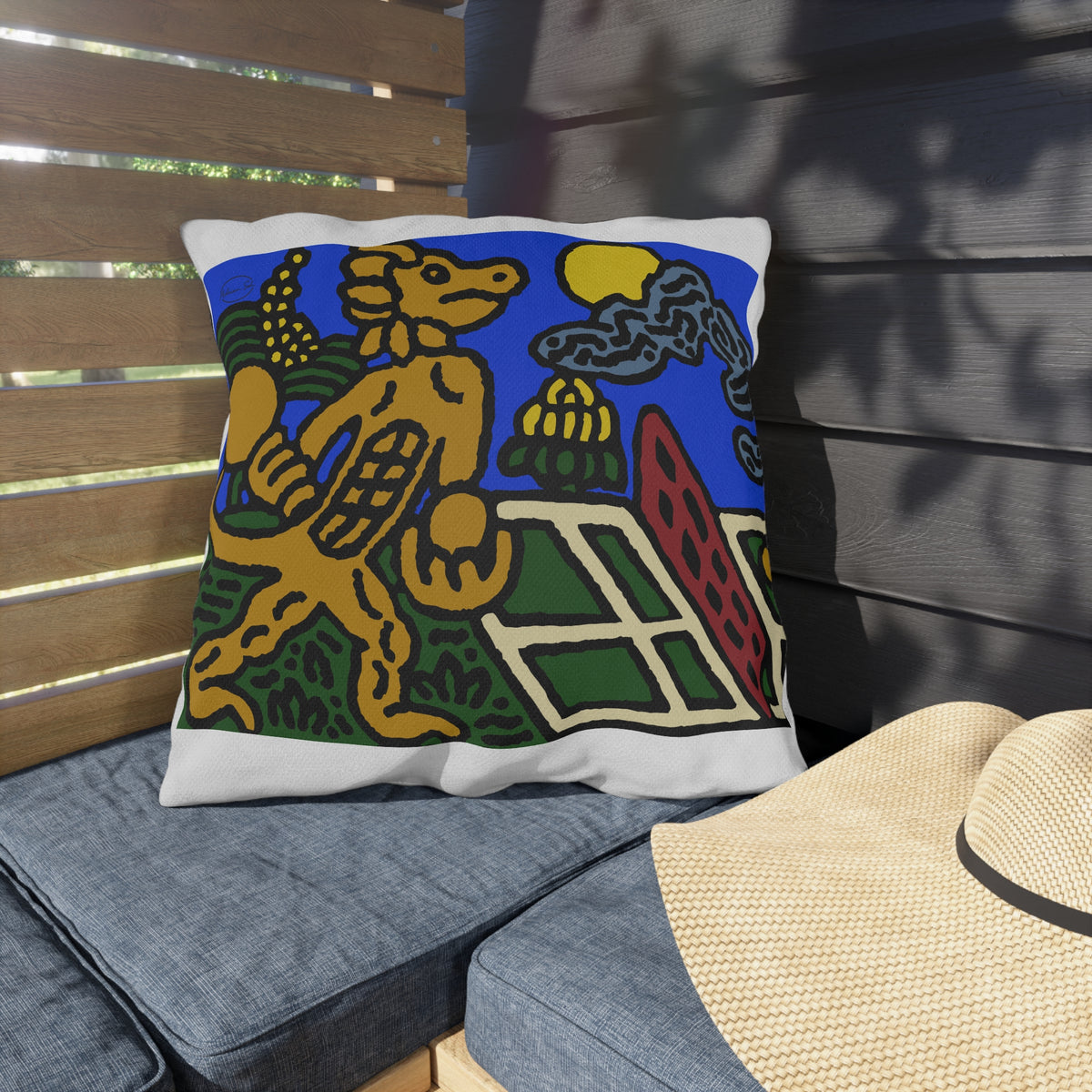 Ready for making big serves in life — Outdoor Pillow