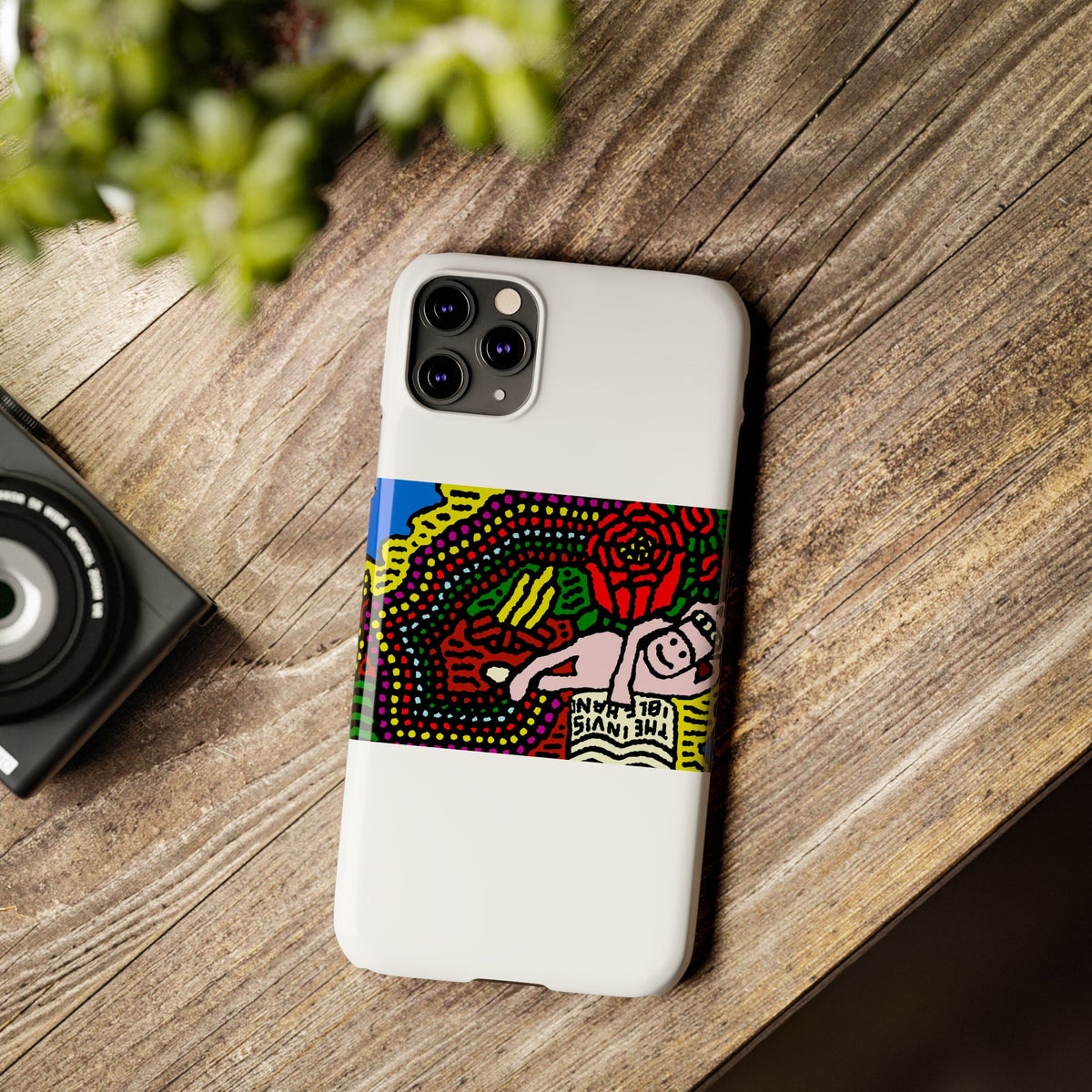 Enjoying our companionship Slim Phone Case
