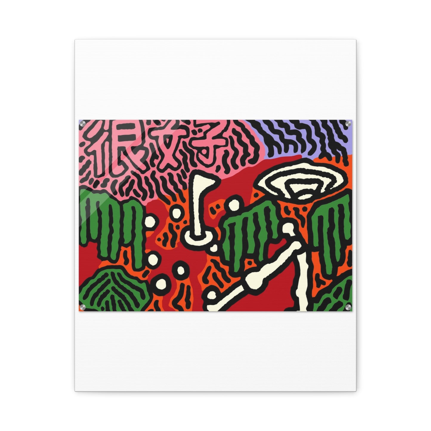 Scoring goals throughout life Canvas (Small)