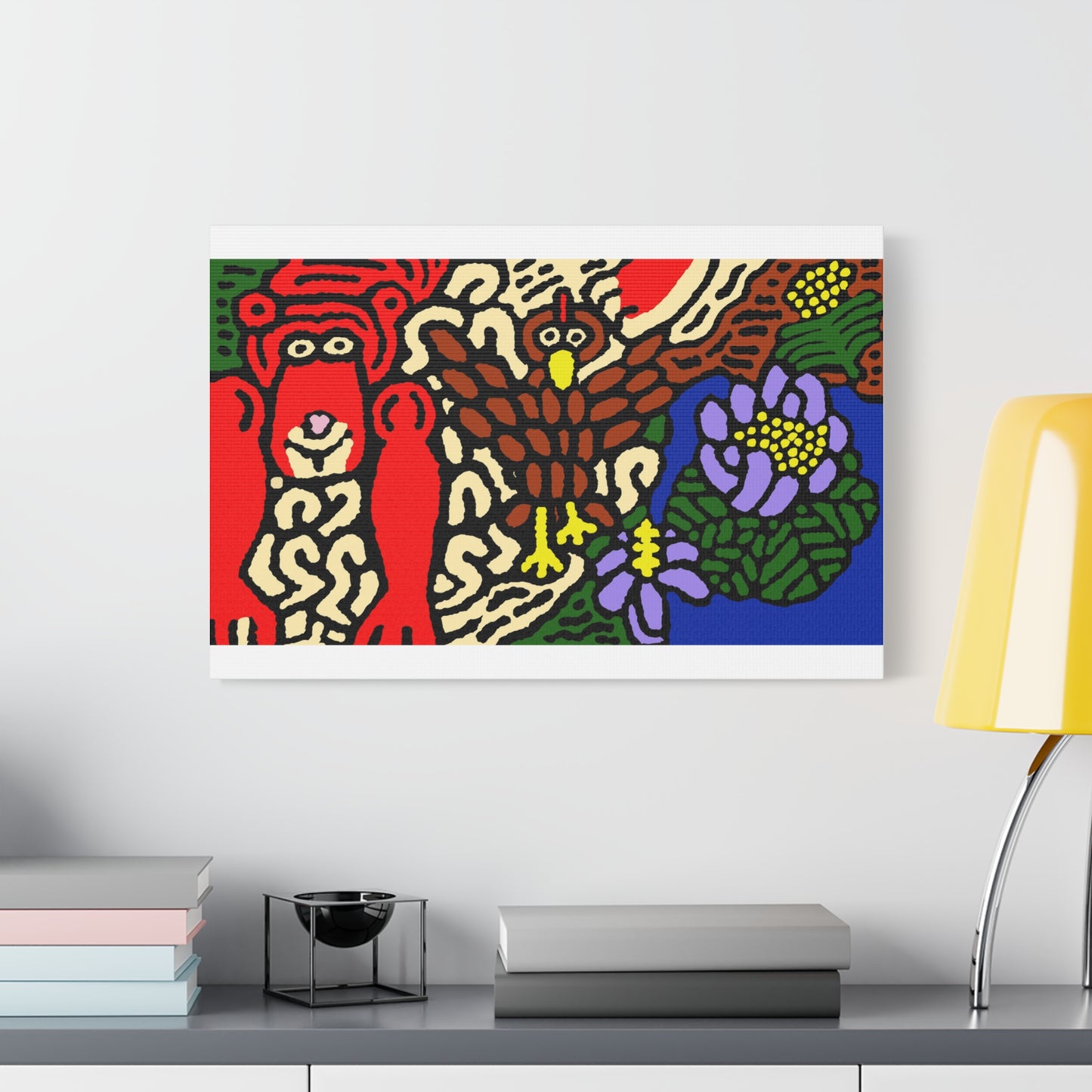 Friendly competition Canvas (Large)