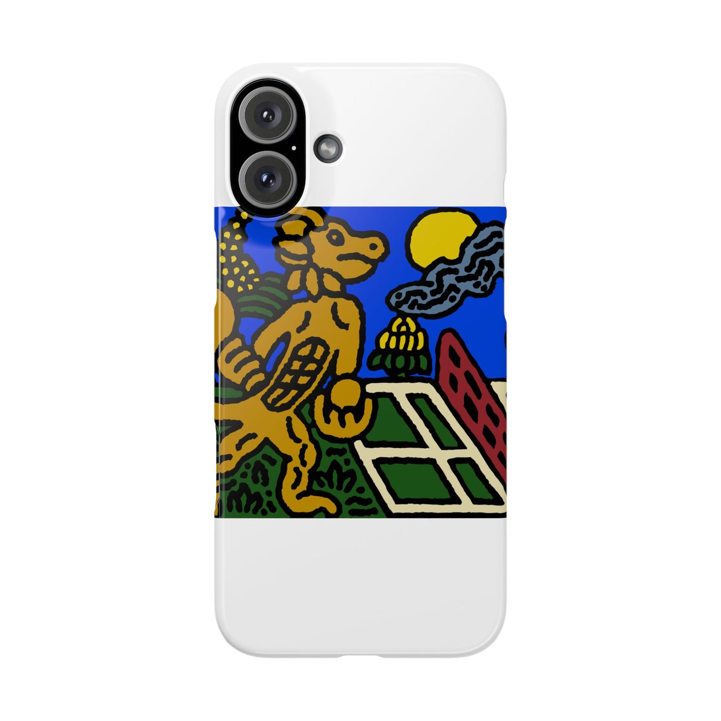 Ready for making big serves in life Slim Phone Case